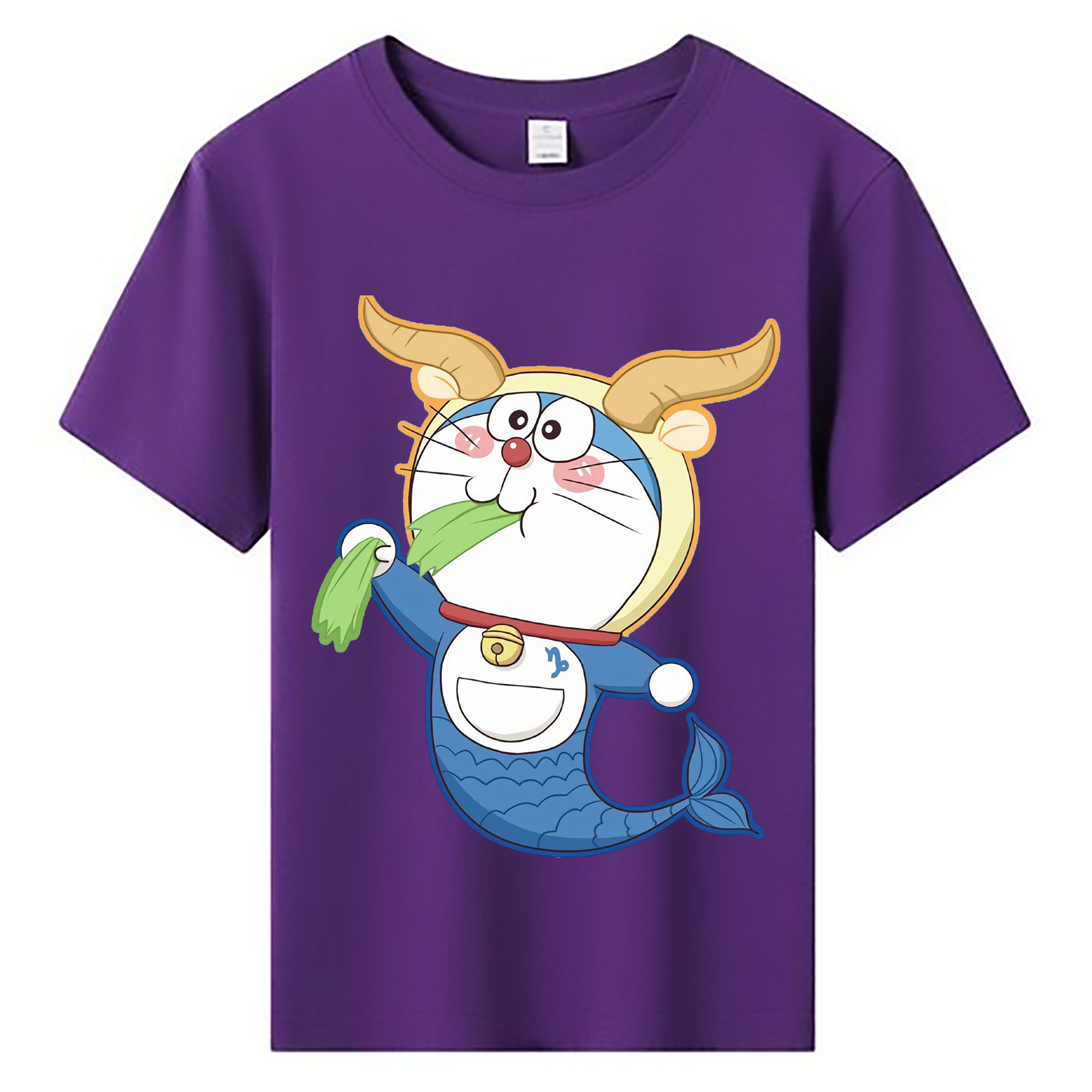 （画像用） ドラえもん Doraemon 綿100％キッズTシャツ（フロントプリント）