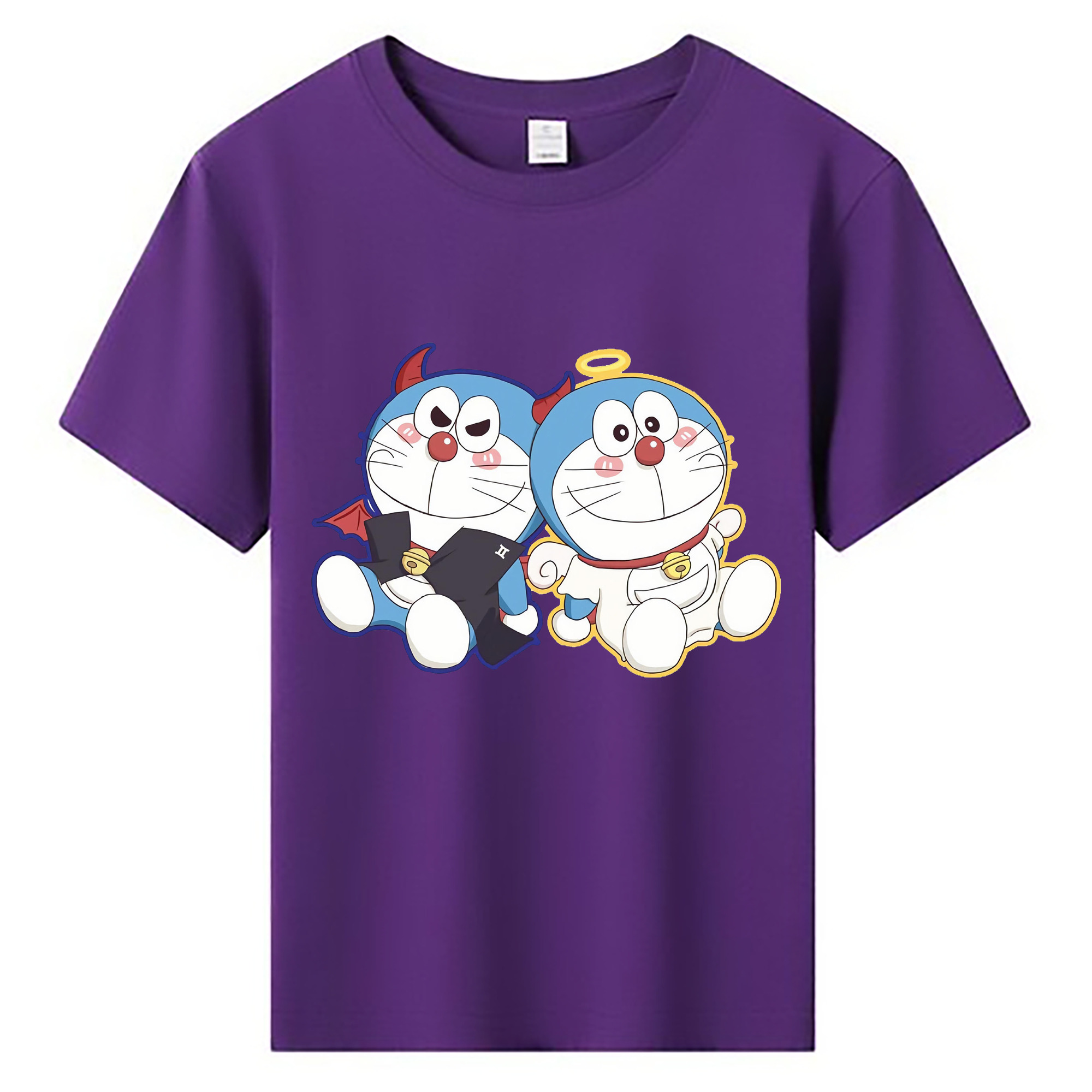 （画像用） ドラえもん Doraemon 綿100％キッズTシャツ（フロントプリント）