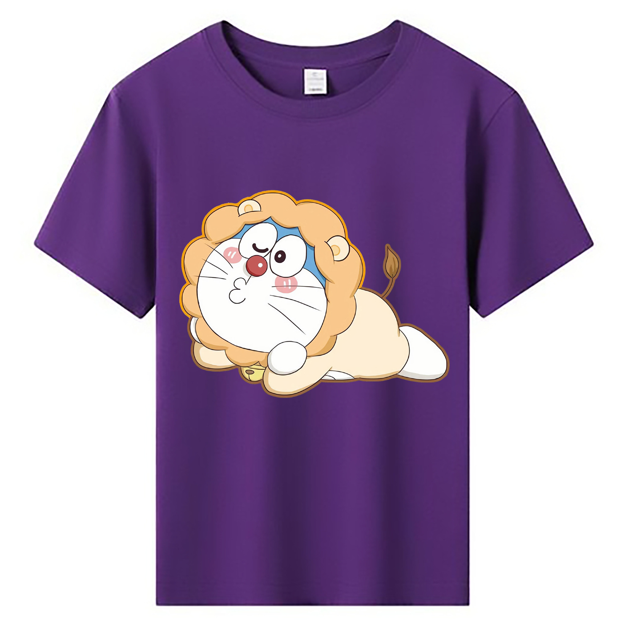 （画像用） ドラえもん Doraemon 綿100％キッズTシャツ（フロントプリント）