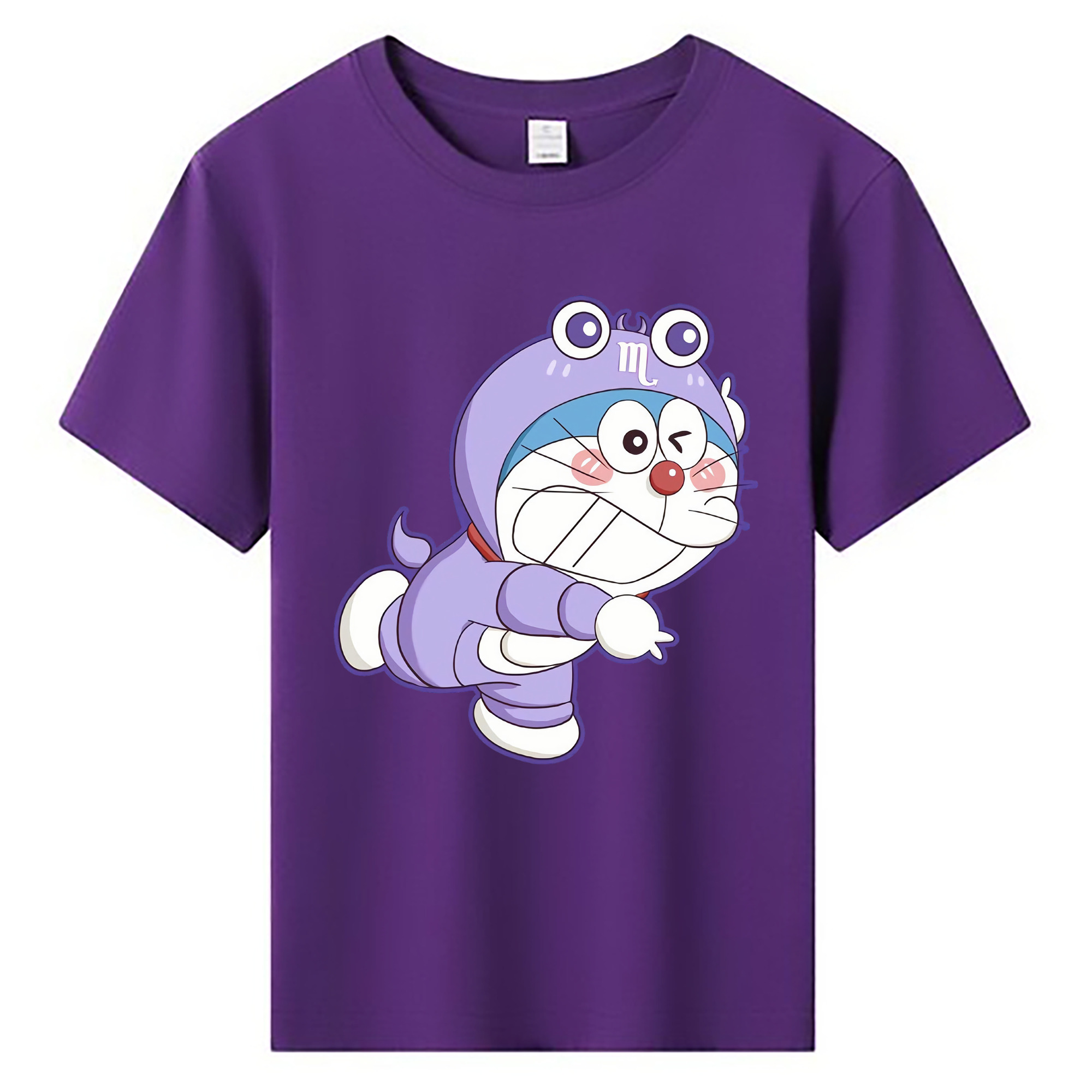 （画像用） ドラえもん Doraemon 綿100％キッズTシャツ（フロントプリント）