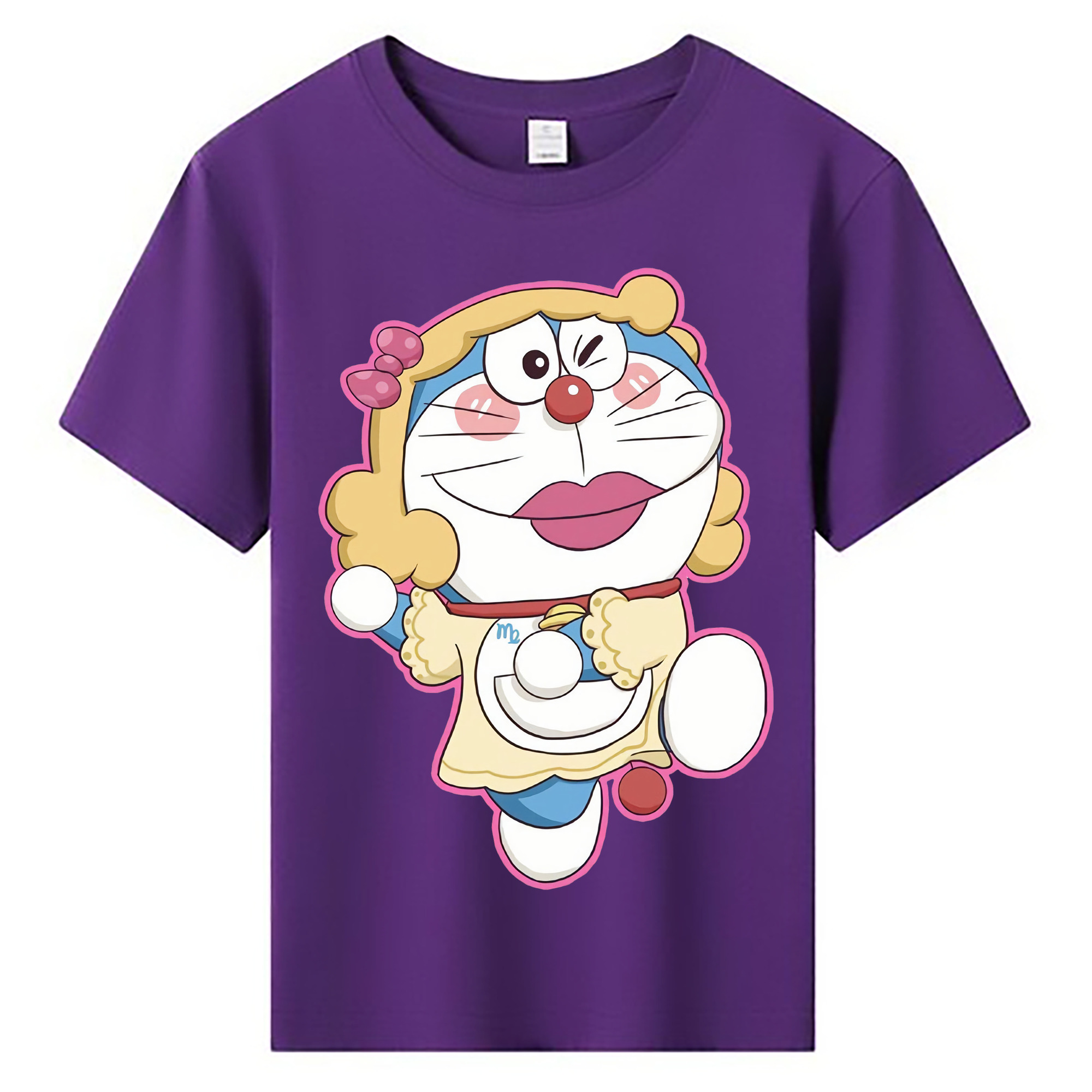 （画像用） ドラえもん Doraemon 綿100％キッズTシャツ（フロントプリント）