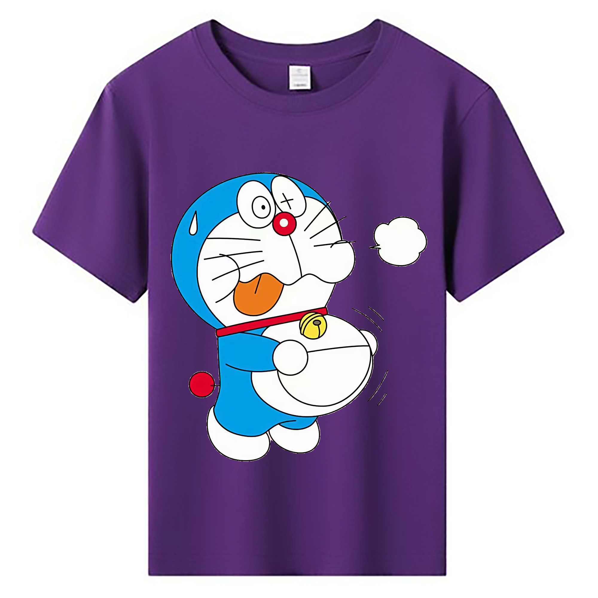 （画像用） ドラえもん Doraemon 綿100％キッズTシャツ（フロントプリント）