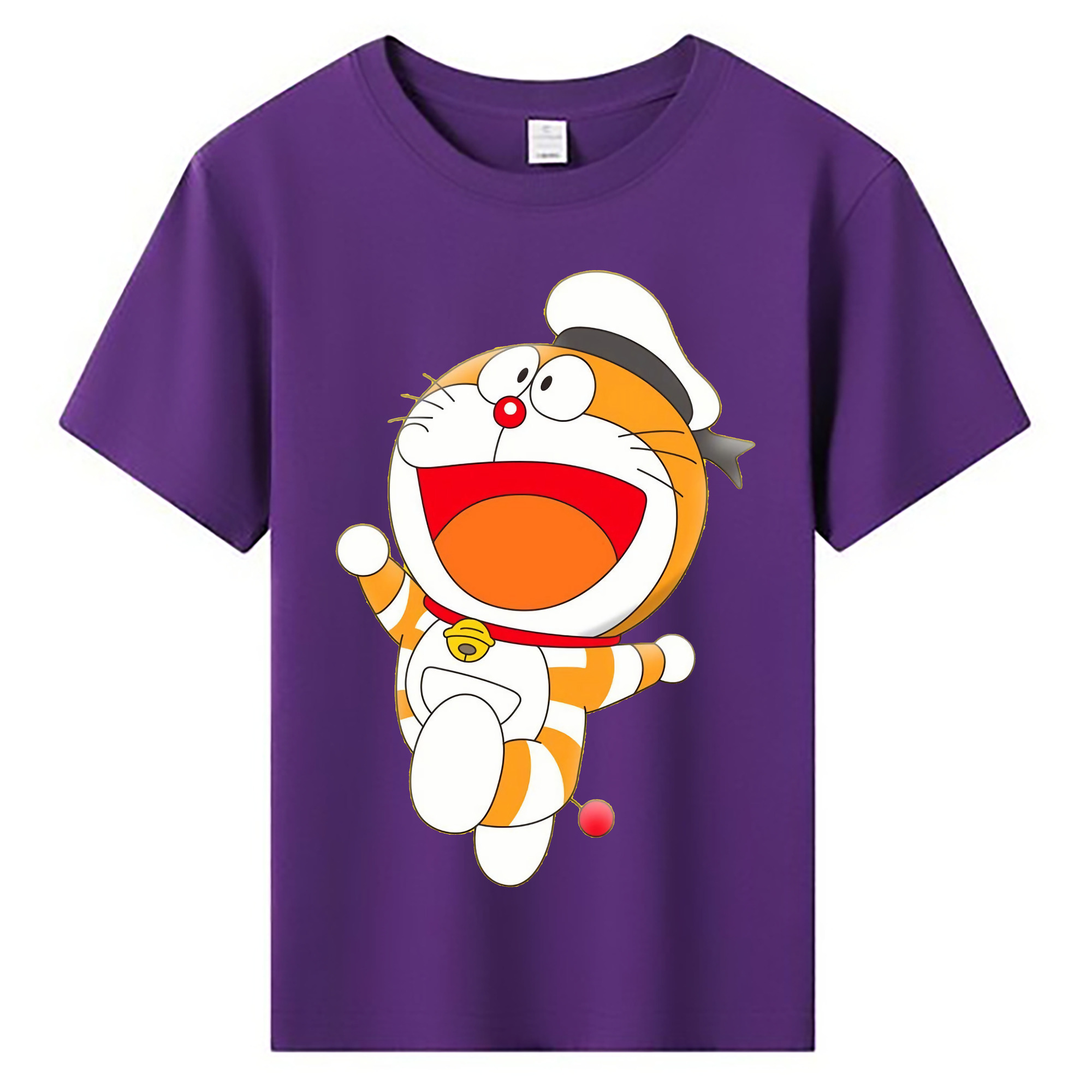 （画像用） ドラえもん Doraemon 綿100％キッズTシャツ（フロントプリント）