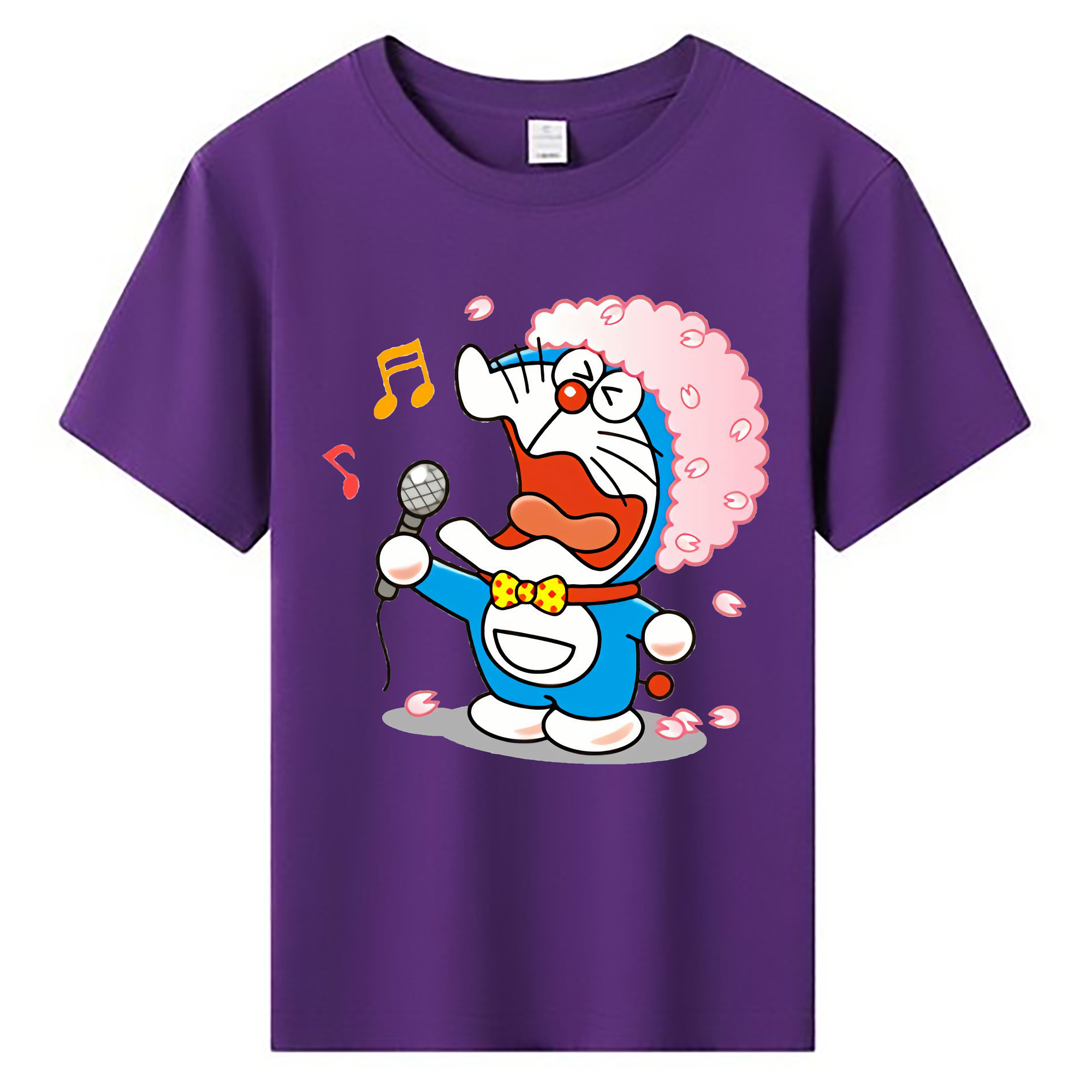（画像用） ドラえもん Doraemon 綿100％キッズTシャツ（フロントプリント）