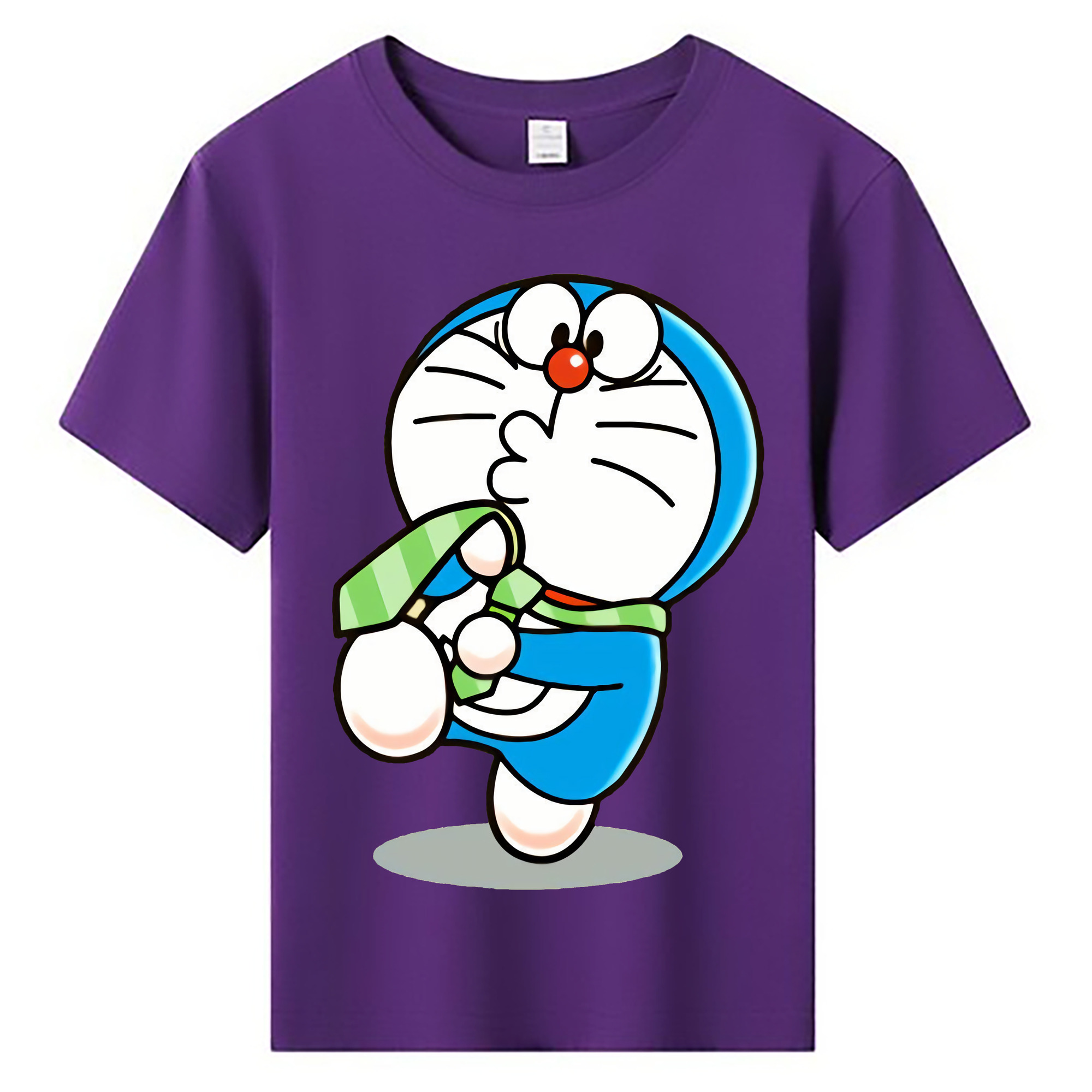（画像用） ドラえもん Doraemon 綿100％キッズTシャツ（フロントプリント）