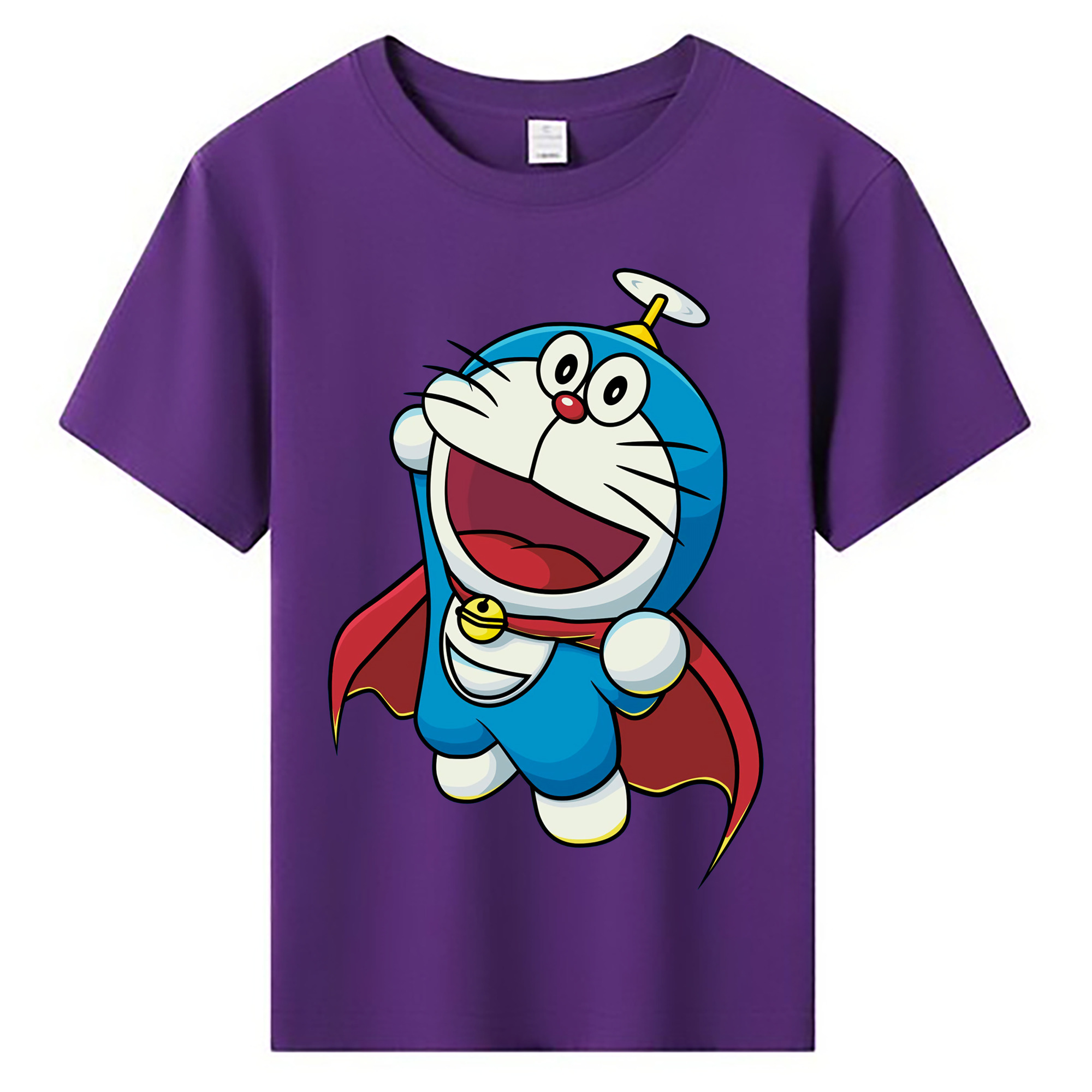 （画像用） ドラえもん Doraemon 綿100％キッズTシャツ（フロントプリント）