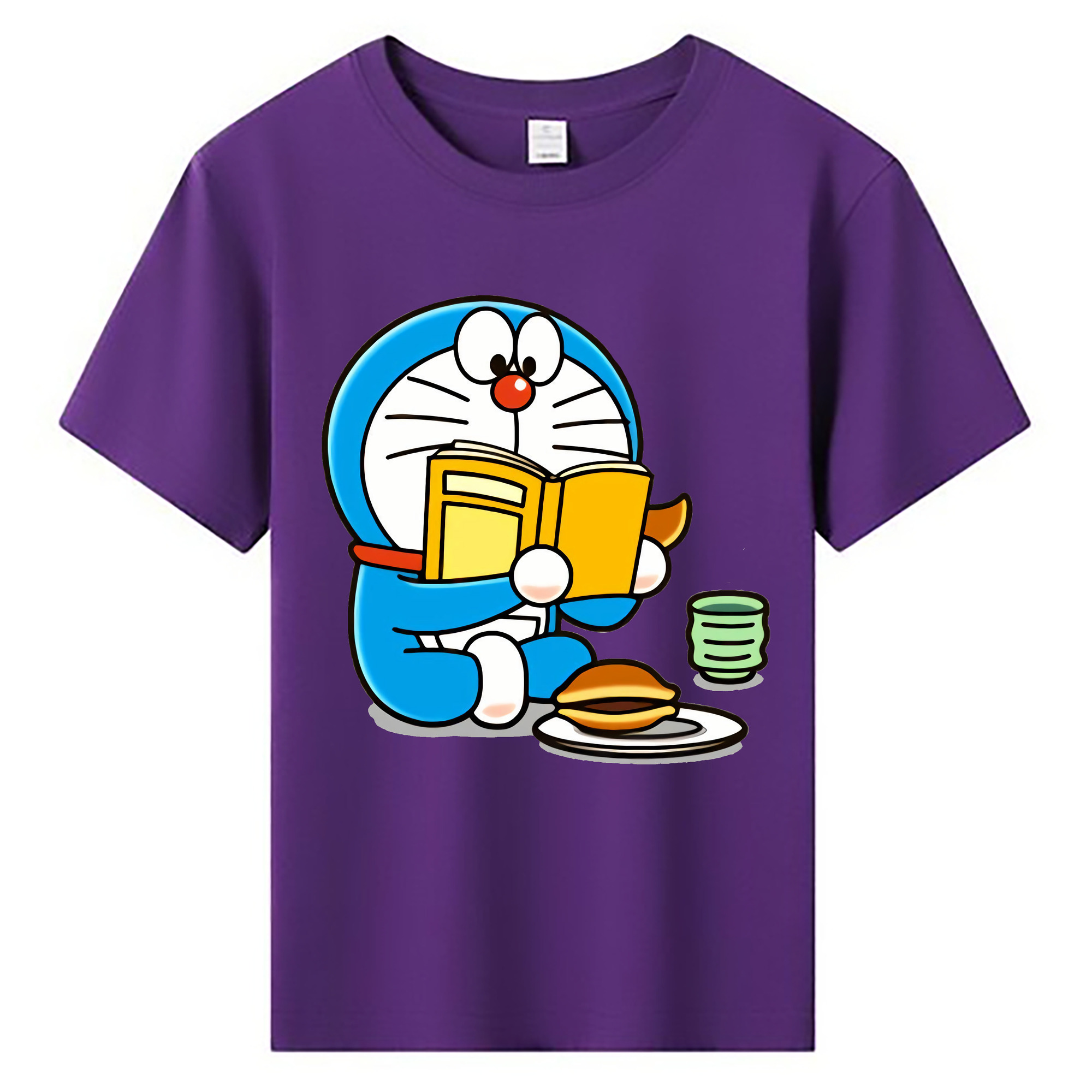 （画像用） ドラえもん Doraemon 綿100％キッズTシャツ（フロントプリント）