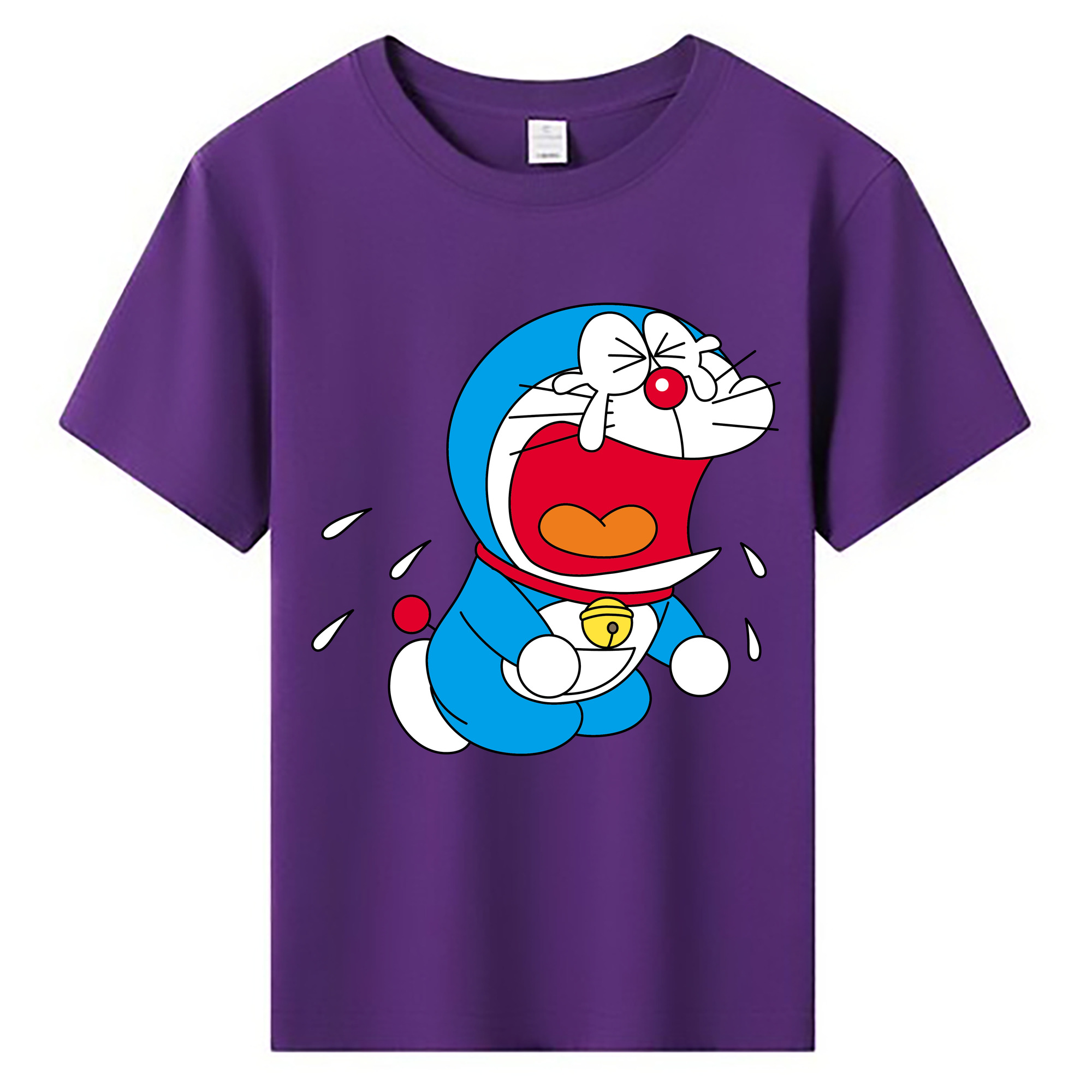（画像用） ドラえもん Doraemon 綿100％キッズTシャツ（フロントプリント）