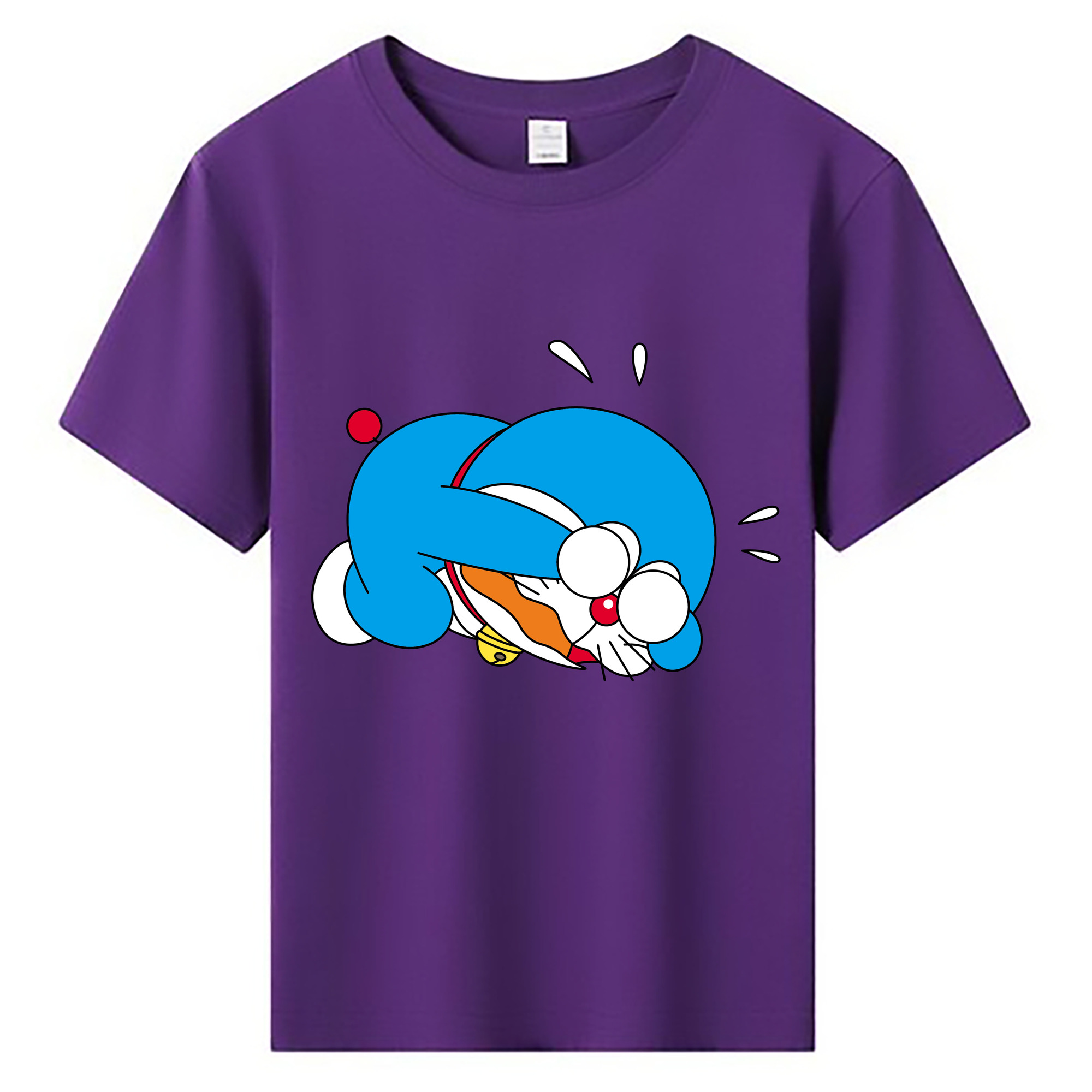 （画像用） ドラえもん Doraemon 綿100％キッズTシャツ（フロントプリント）