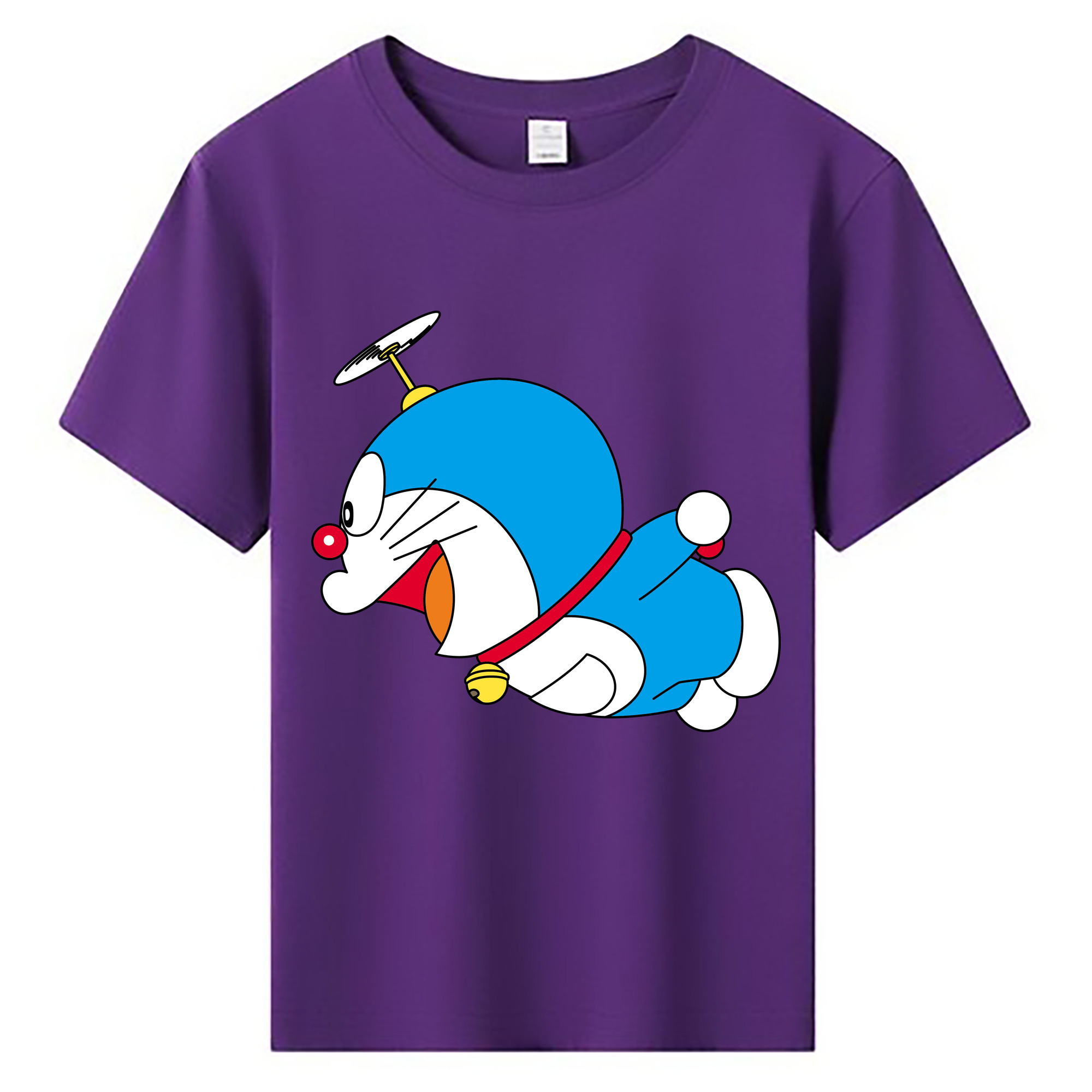 （画像用） ドラえもん Doraemon 綿100％キッズTシャツ（フロントプリント）