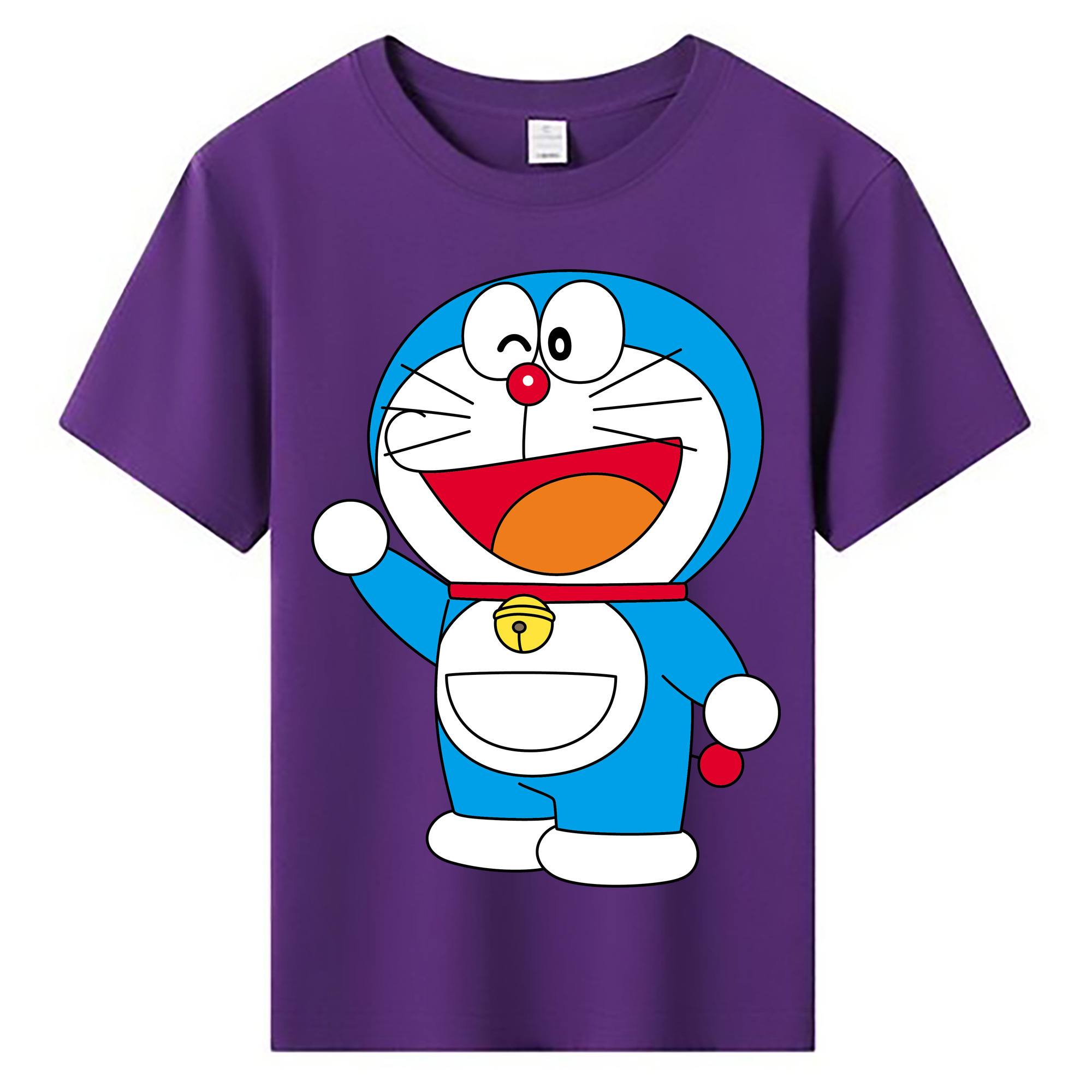 （画像用） ドラえもん Doraemon 綿100％キッズTシャツ（フロントプリント）