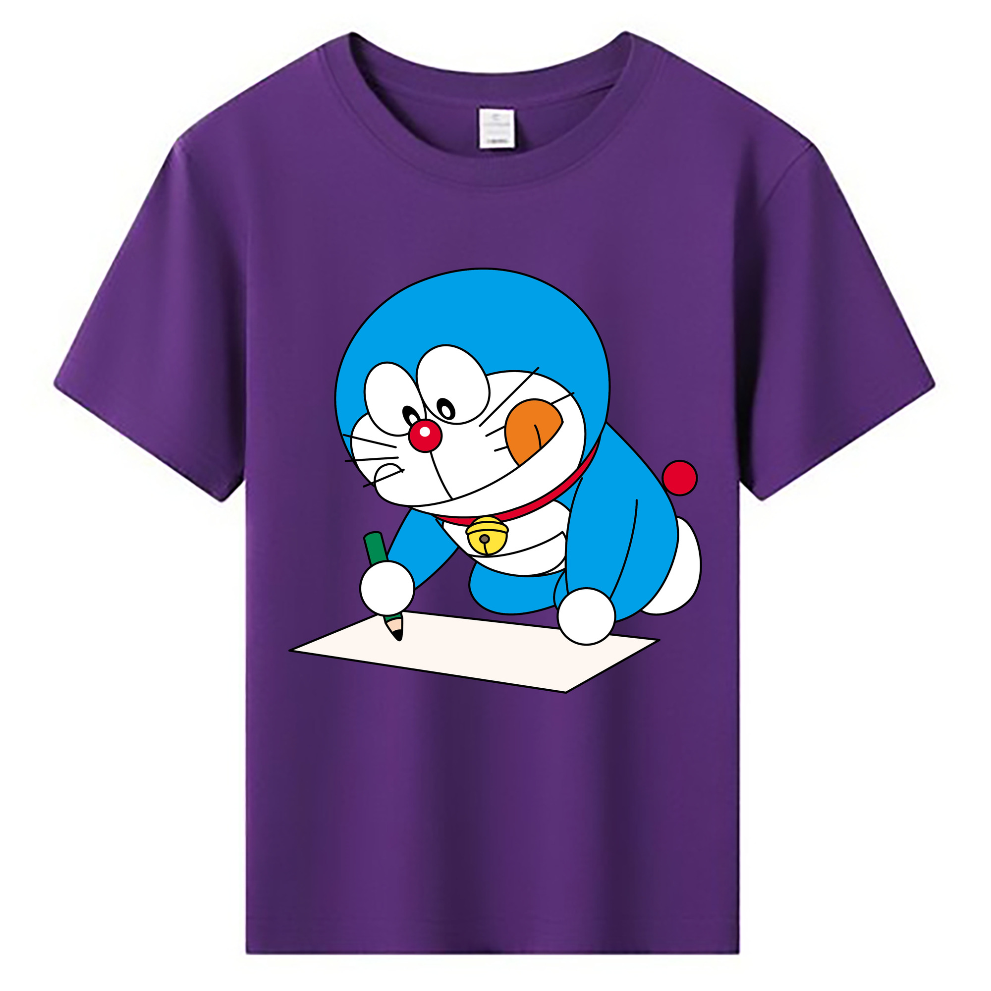 （画像用） ドラえもん Doraemon 綿100％キッズTシャツ（フロントプリント）