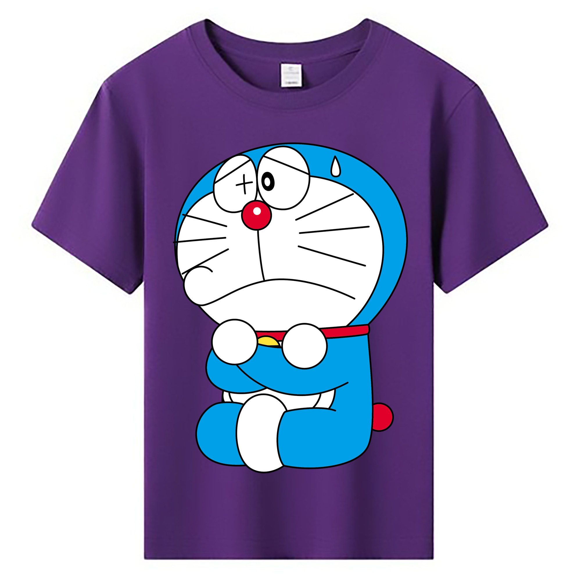 （画像用） ドラえもん Doraemon 綿100％キッズTシャツ（フロントプリント）