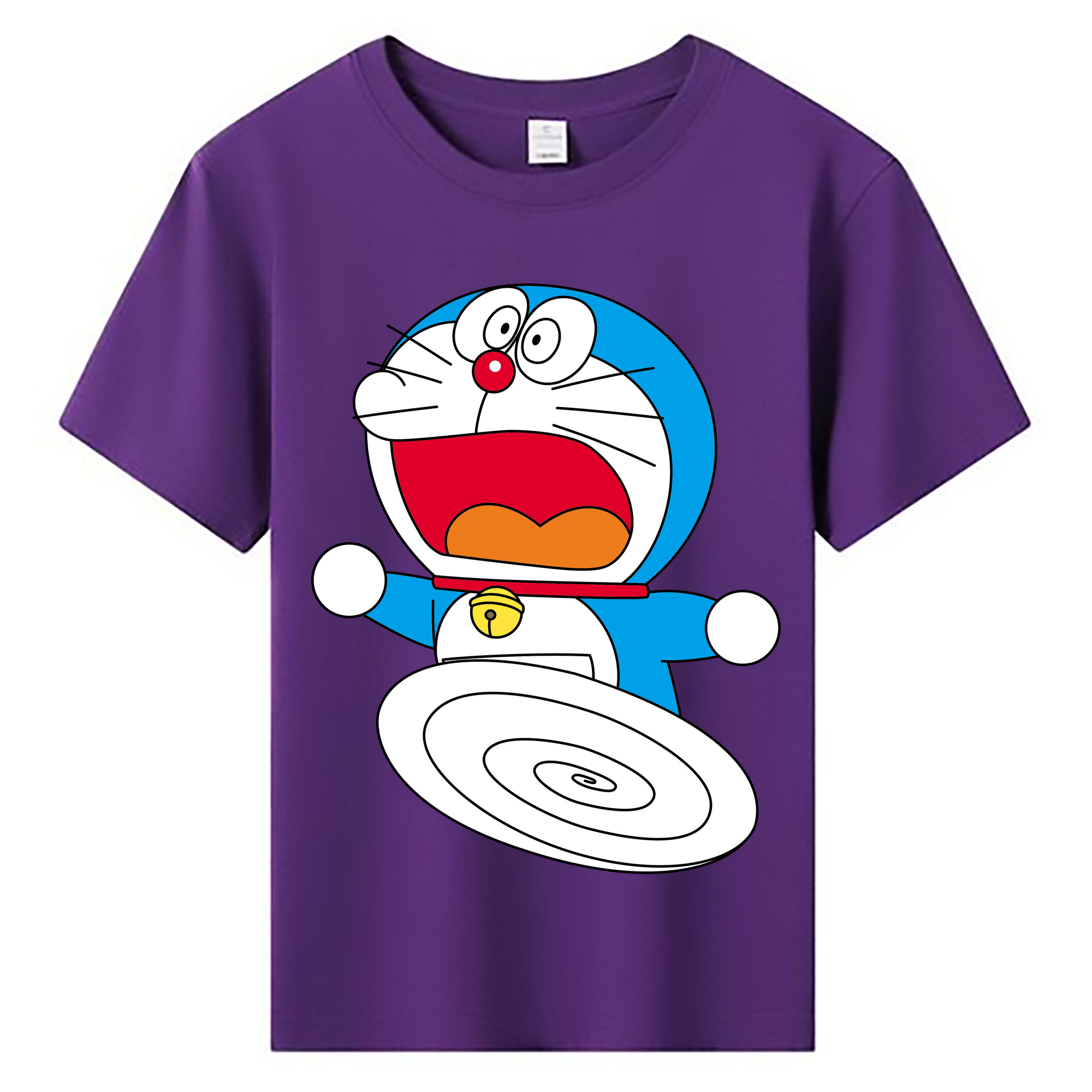 （画像用） ドラえもん Doraemon 綿100％キッズTシャツ（フロントプリント）