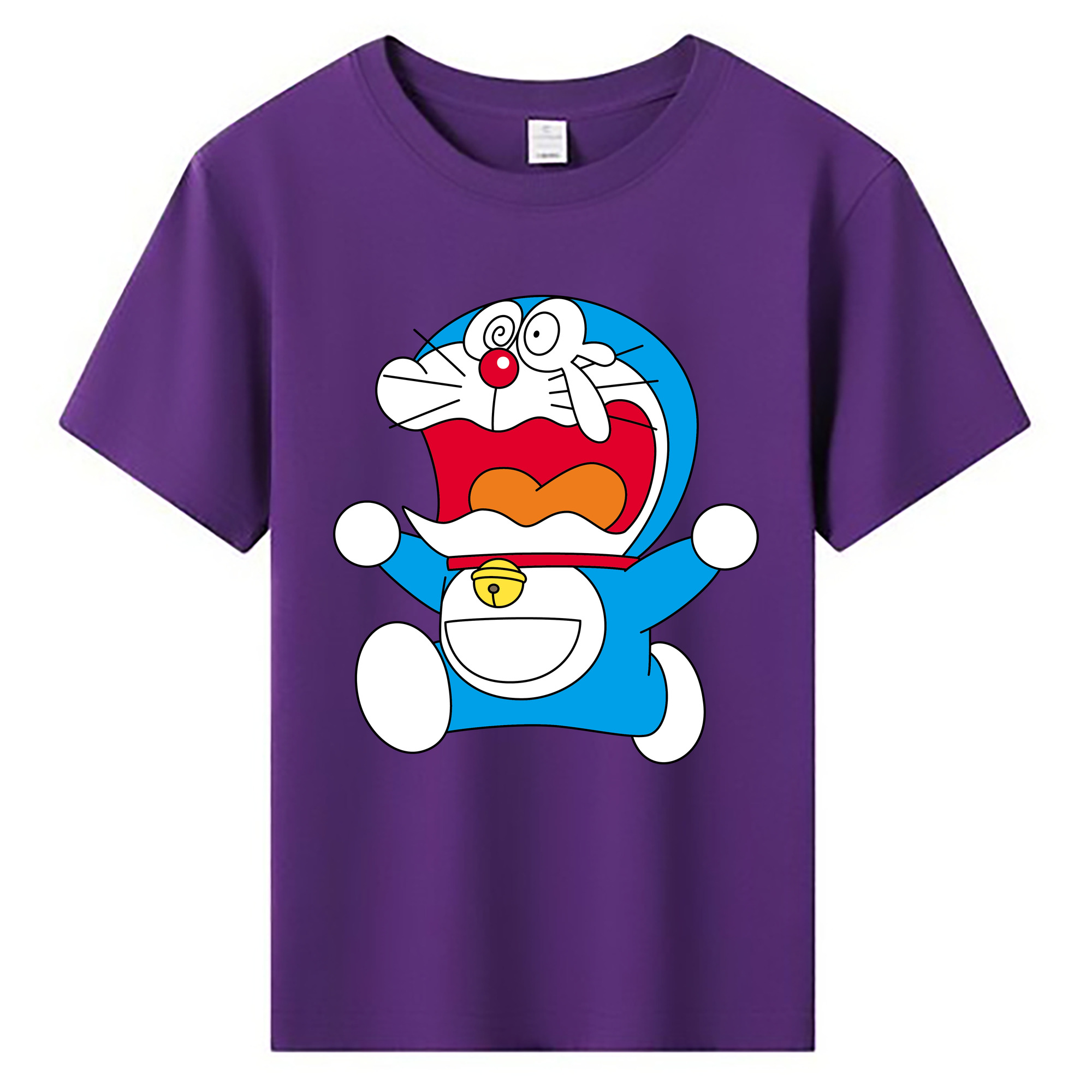 （画像用） ドラえもん Doraemon 綿100％キッズTシャツ（フロントプリント）