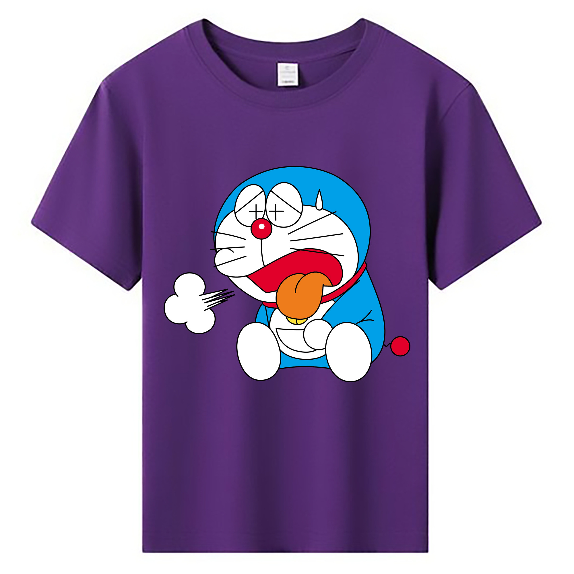 （画像用） ドラえもん Doraemon 綿100％キッズTシャツ（フロントプリント）