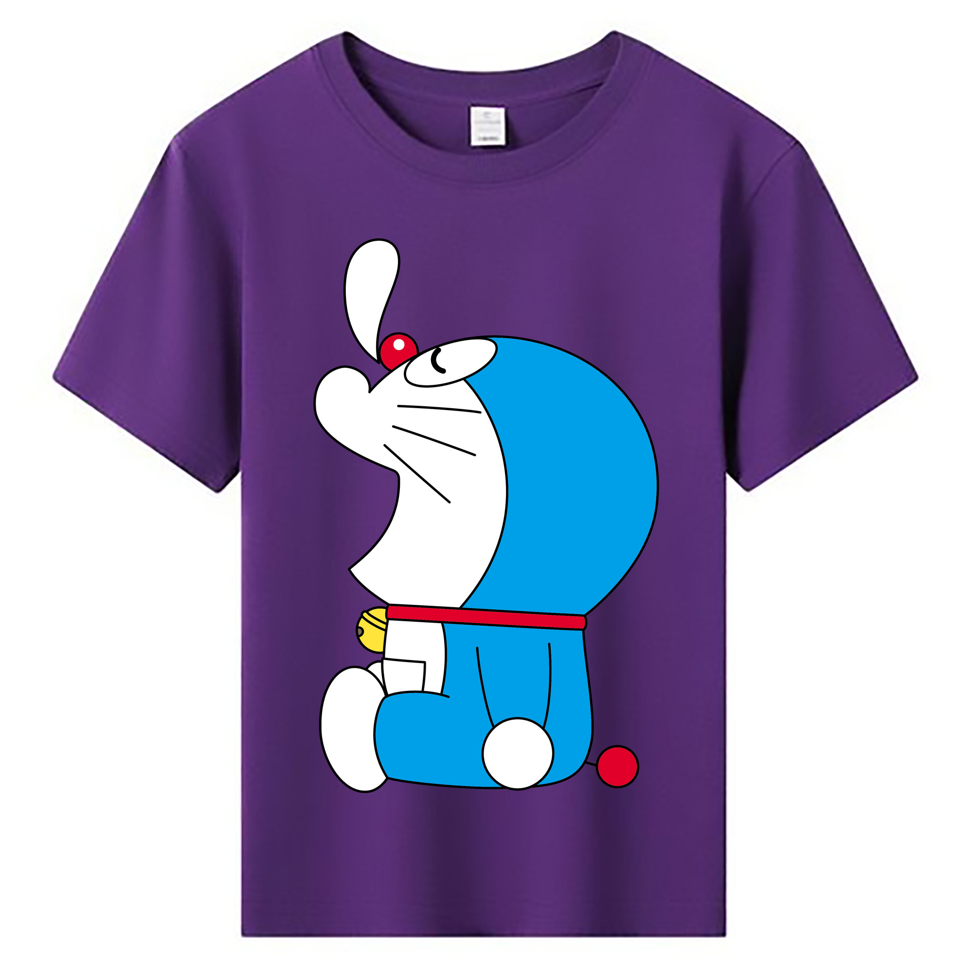 （画像用） ドラえもん Doraemon 綿100％キッズTシャツ（フロントプリント）