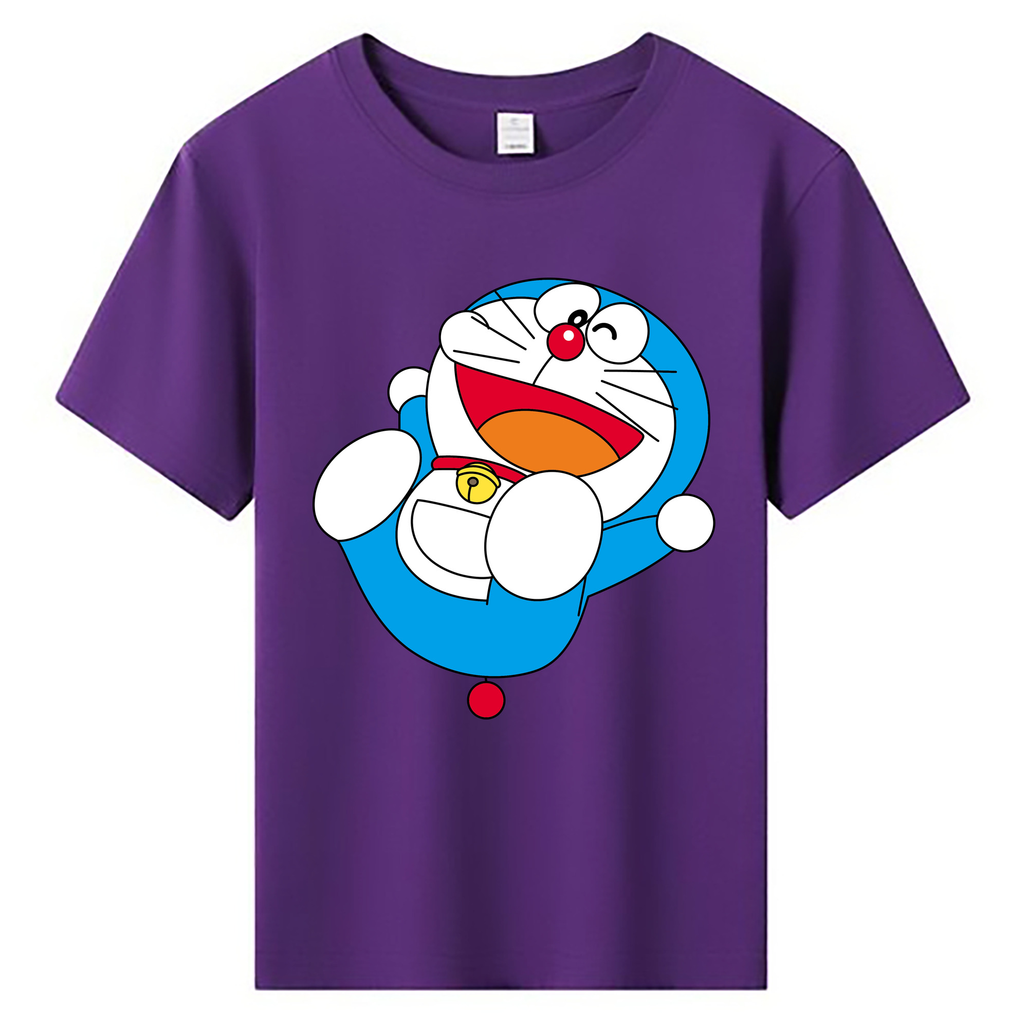 （画像用） ドラえもん Doraemon 綿100％キッズTシャツ（フロントプリント）