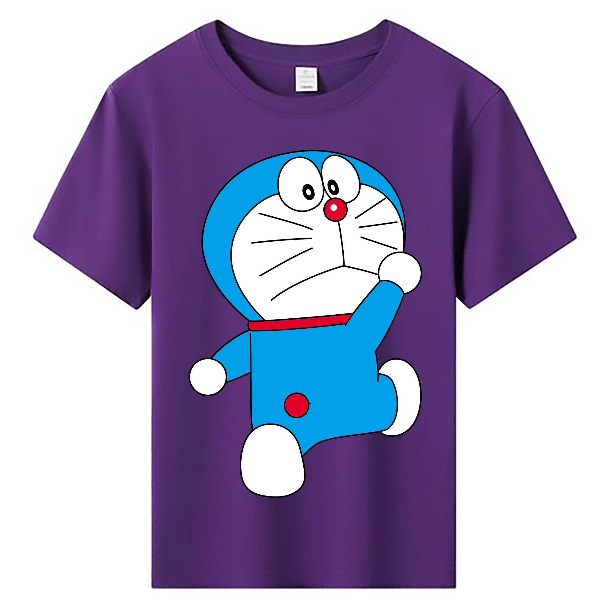 （画像用） ドラえもん Doraemon 綿100％キッズTシャツ（フロントプリント）