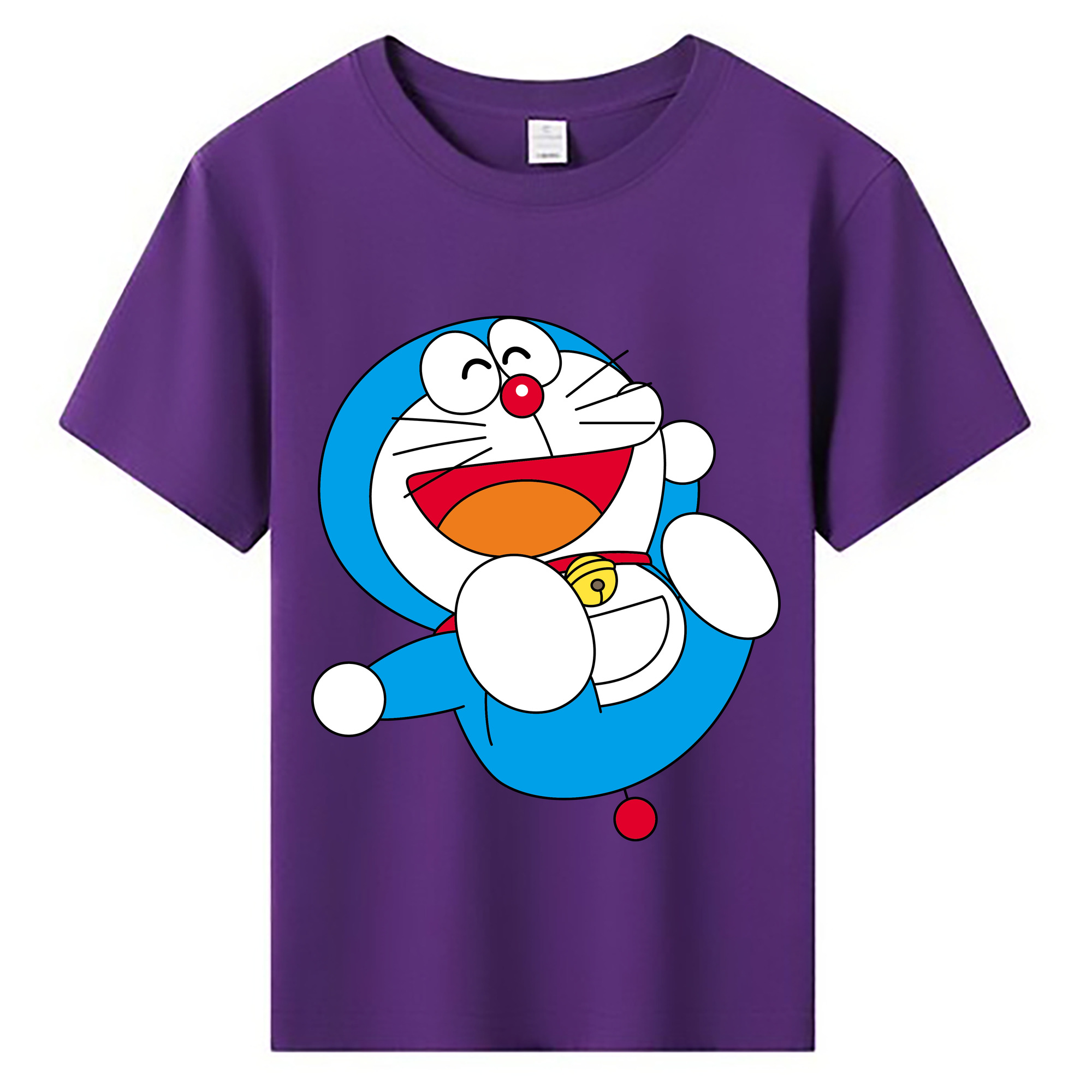 （画像用） ドラえもん Doraemon 綿100％キッズTシャツ（フロントプリント）