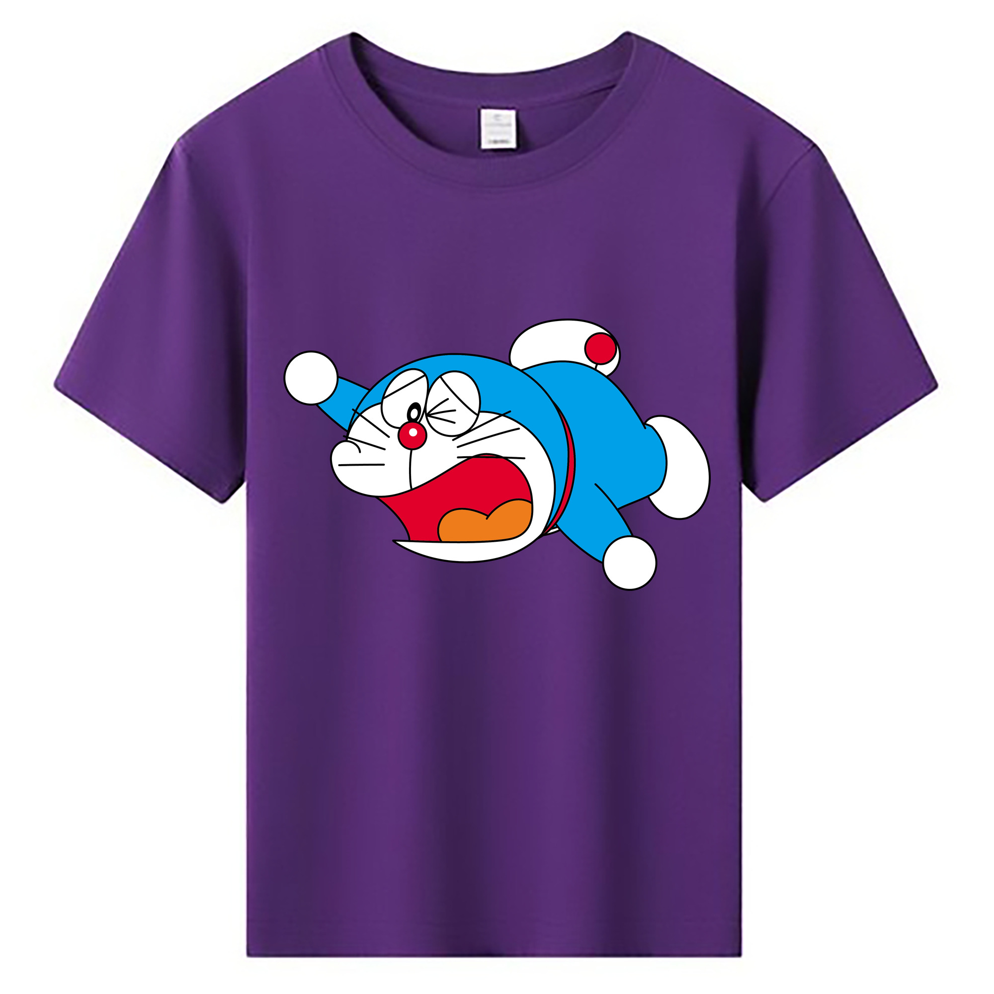 （画像用） ドラえもん Doraemon 綿100％キッズTシャツ（フロントプリント）