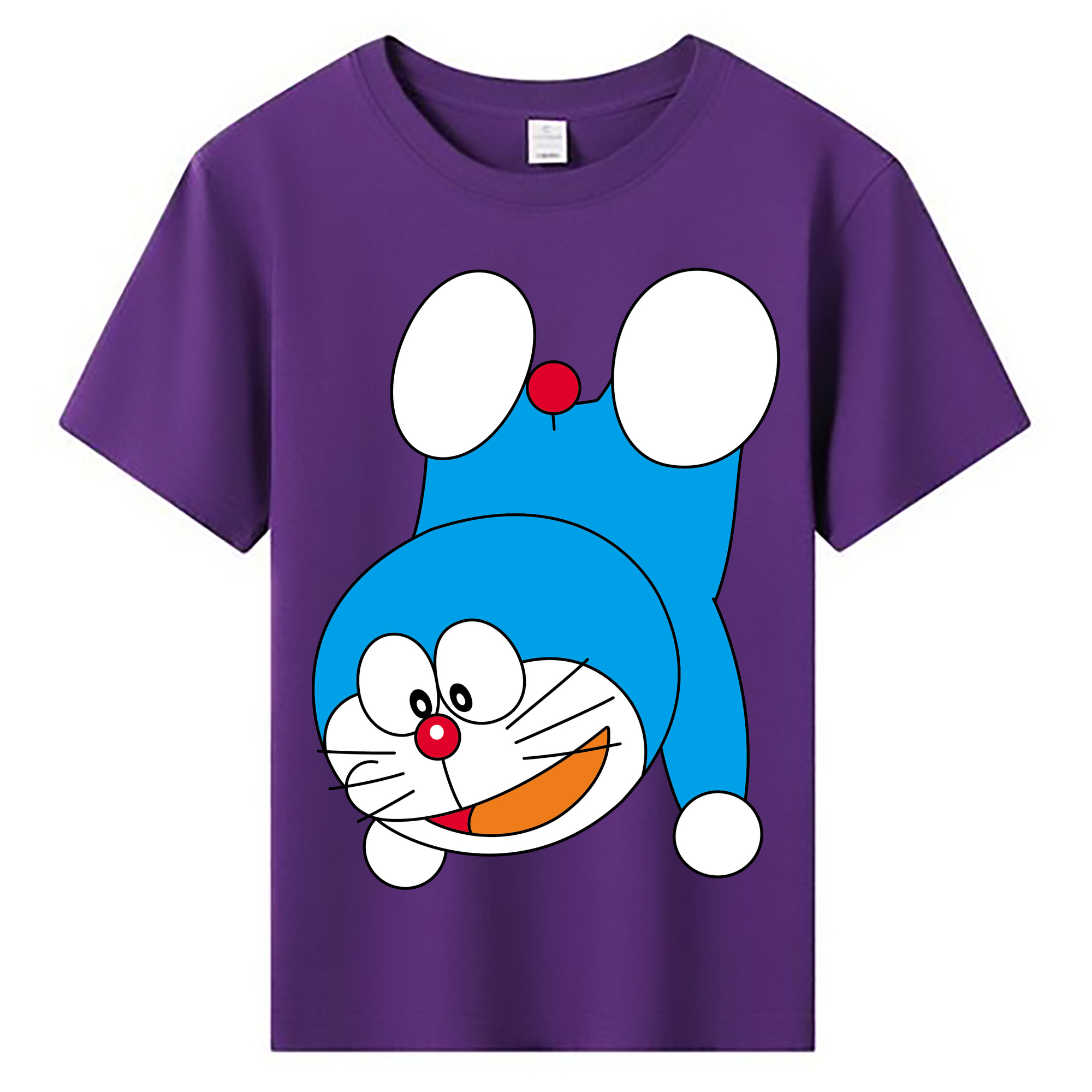 （画像用） ドラえもん Doraemon 綿100％キッズTシャツ（フロントプリント）
