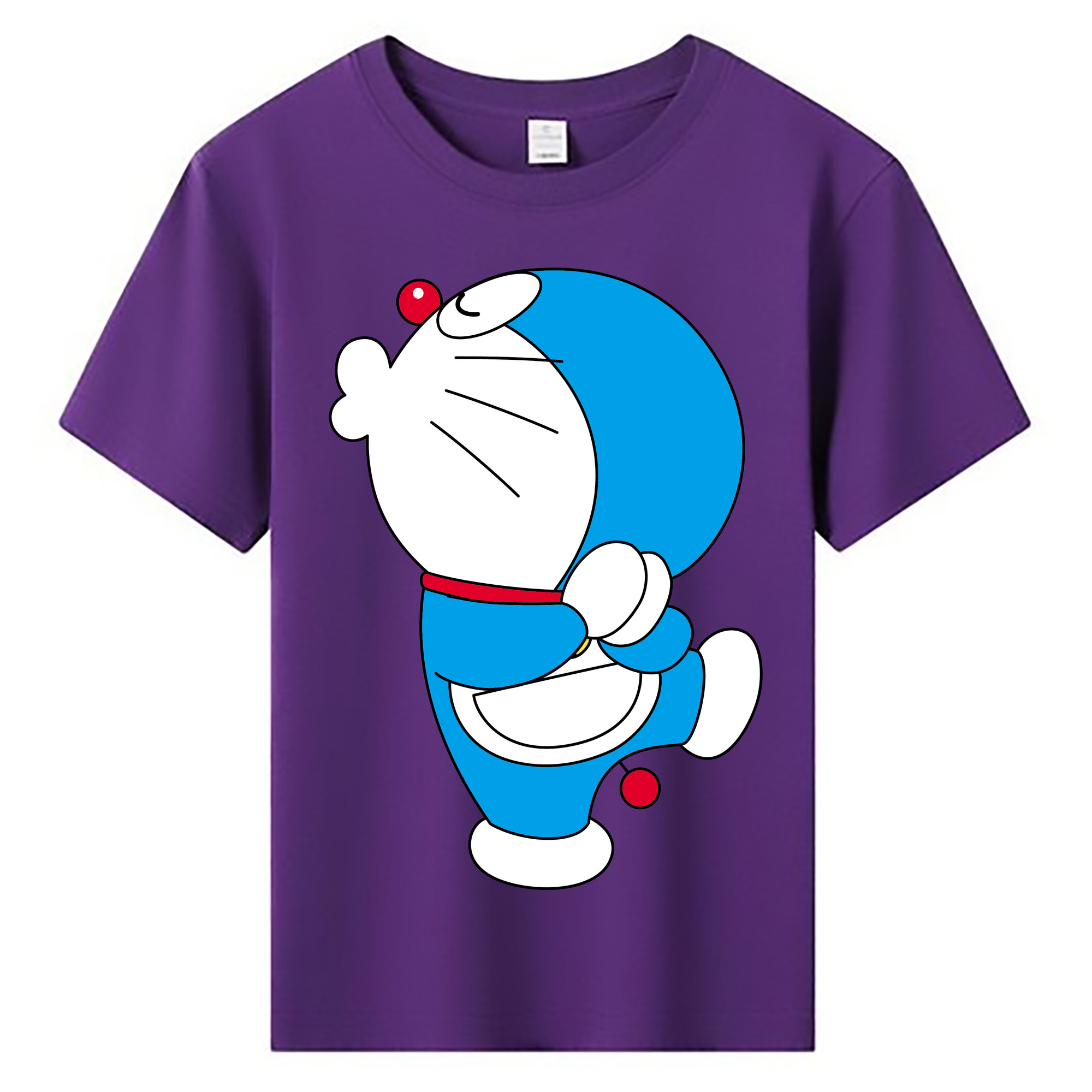 （画像用） ドラえもん Doraemon 綿100％キッズTシャツ（フロントプリント）