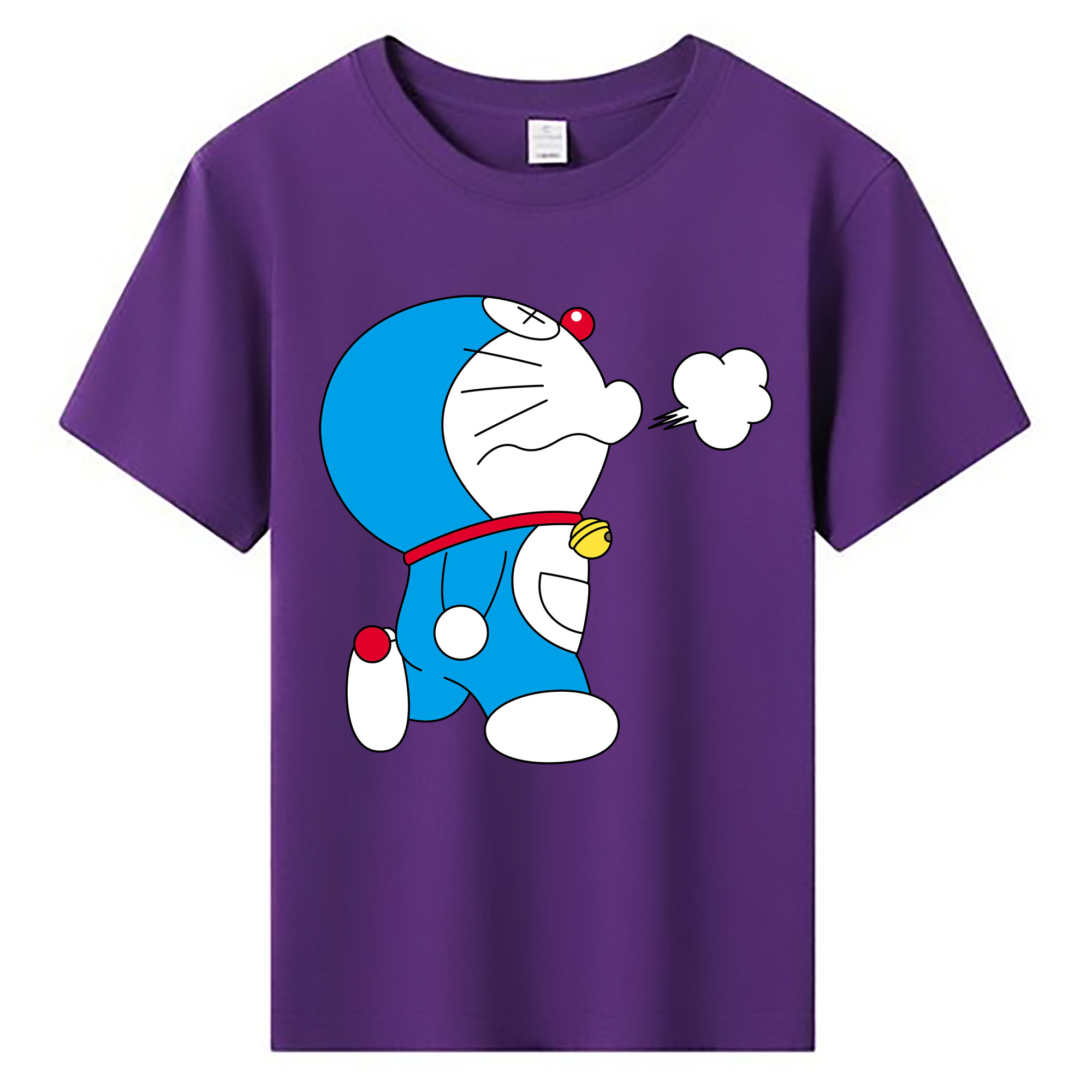（画像用） ドラえもん Doraemon 綿100％キッズTシャツ（フロントプリント）