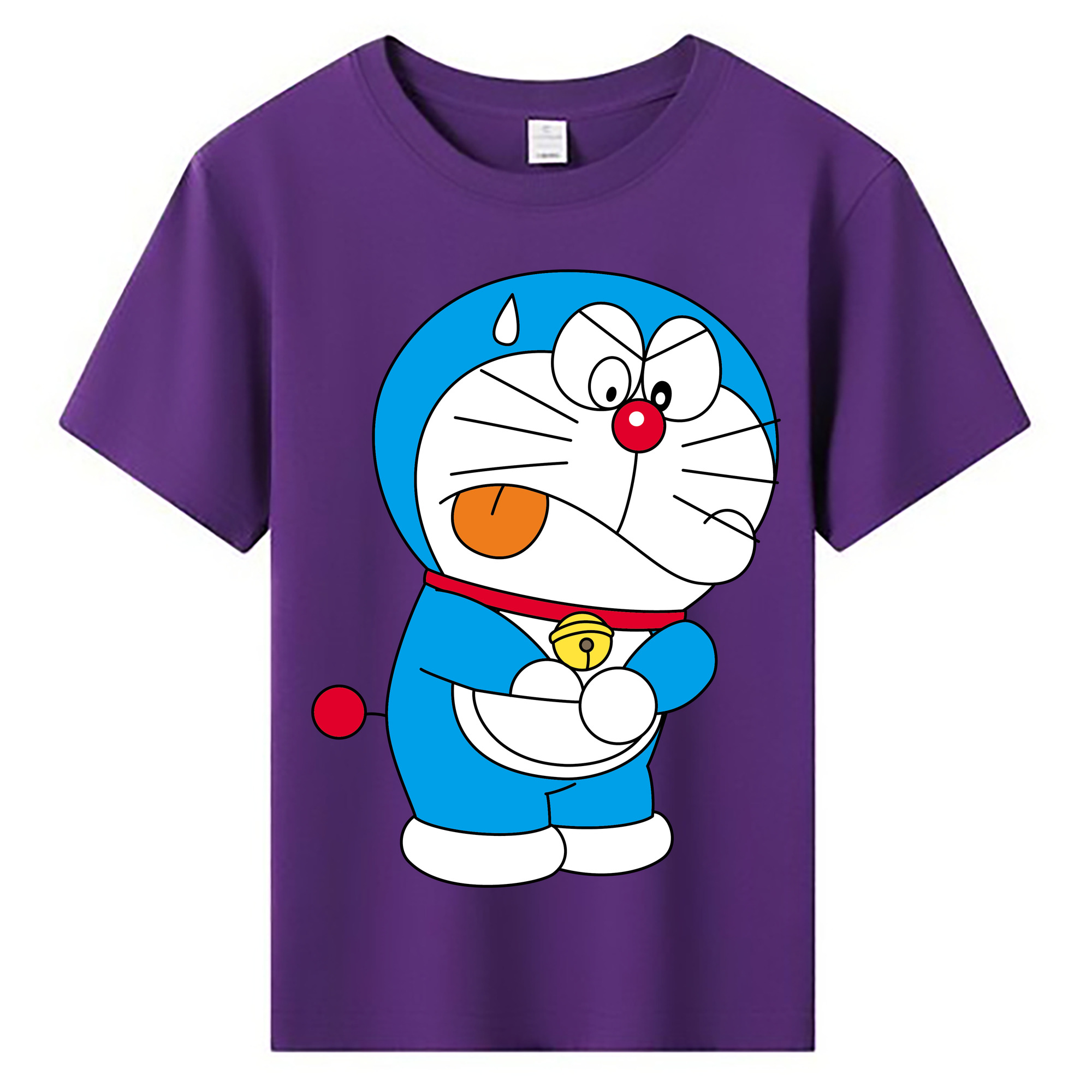 （画像用） ドラえもん Doraemon 綿100％キッズTシャツ（フロントプリント）