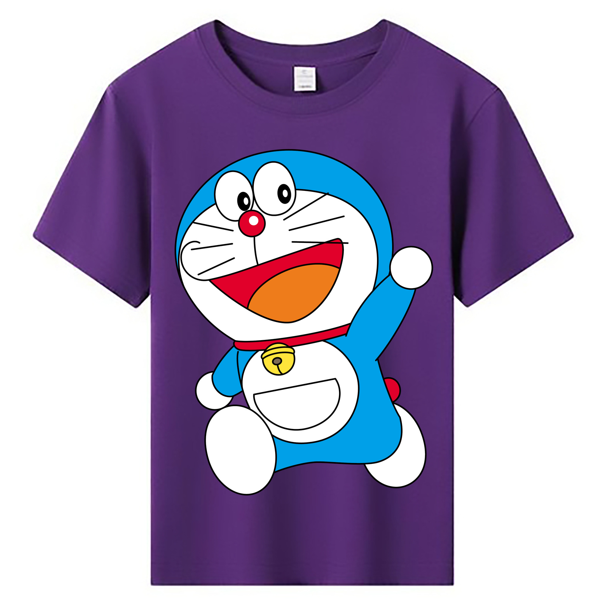 （画像用） ドラえもん Doraemon 綿100％キッズTシャツ（フロントプリント）
