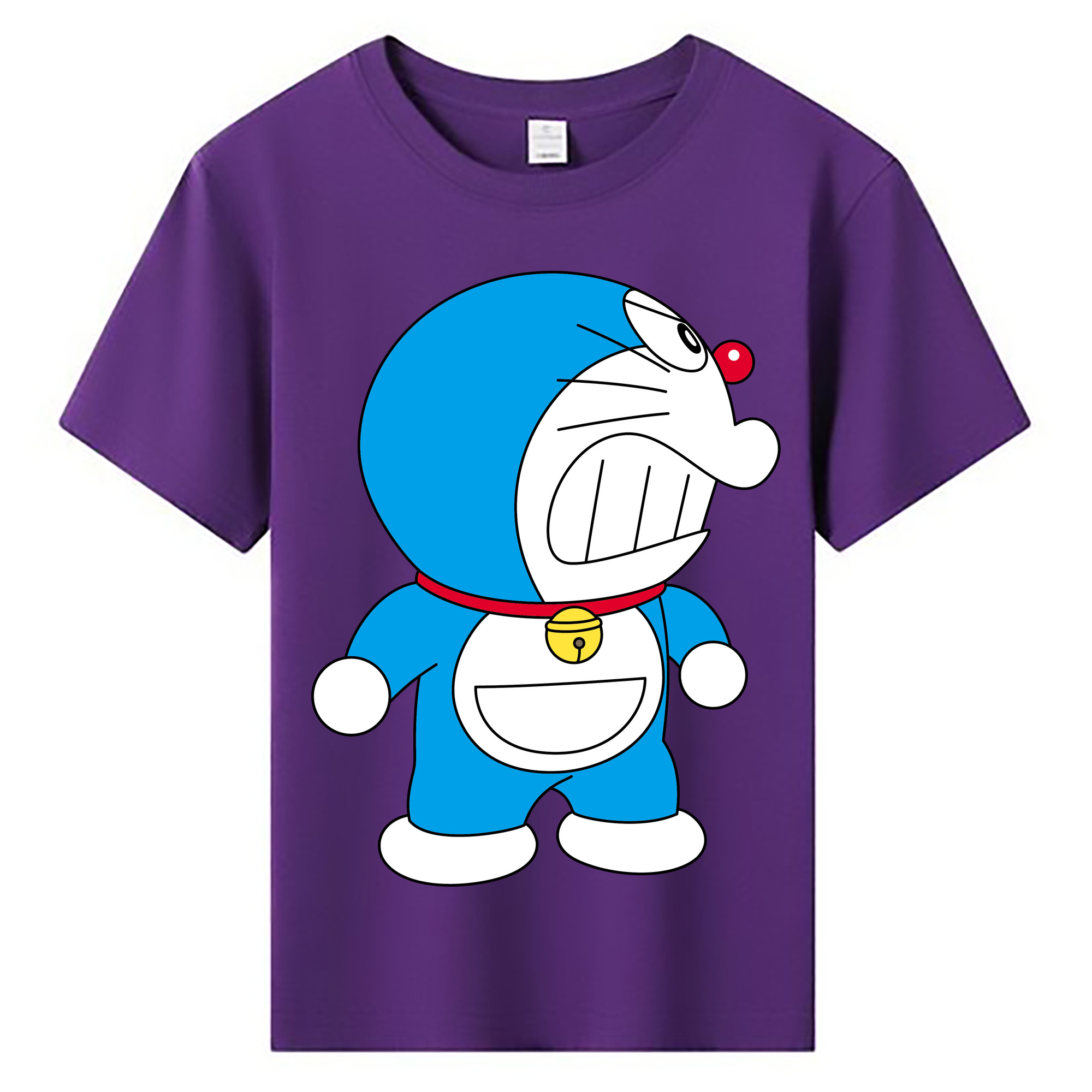 （画像用） ドラえもん Doraemon 綿100％キッズTシャツ（フロントプリント）
