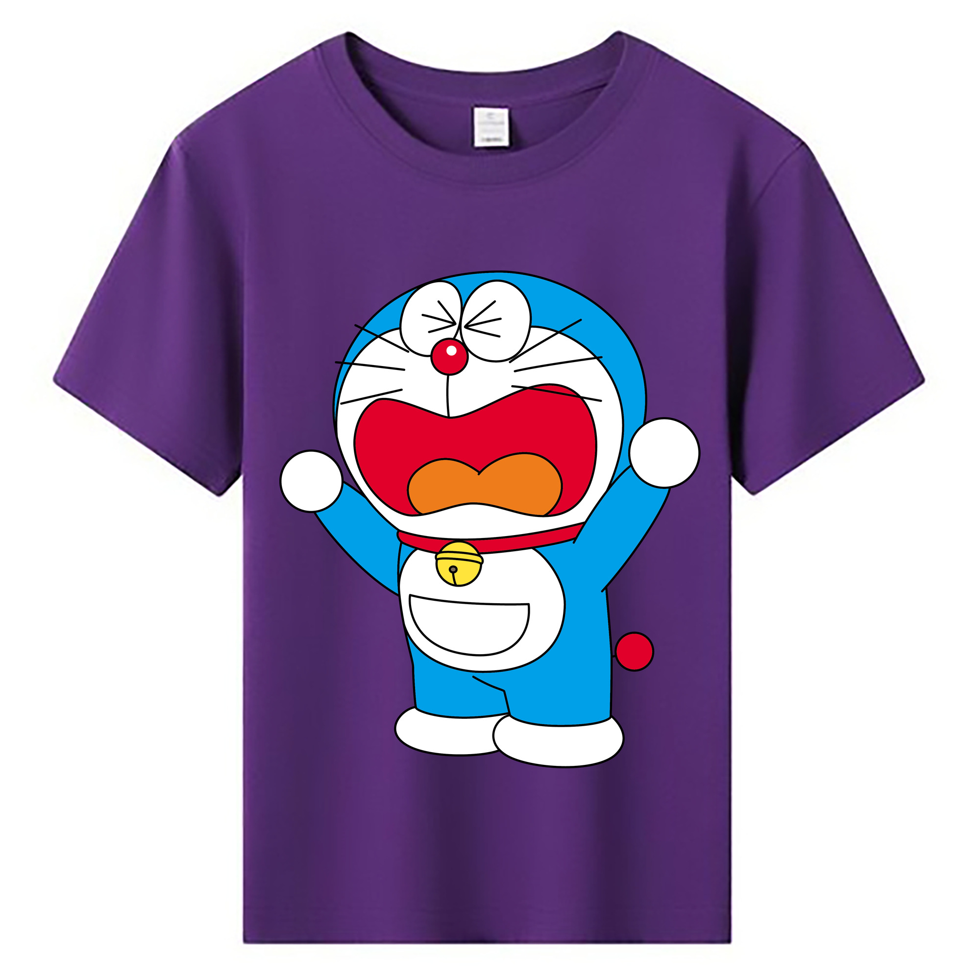 （画像用） ドラえもん Doraemon 綿100％キッズTシャツ（フロントプリント）