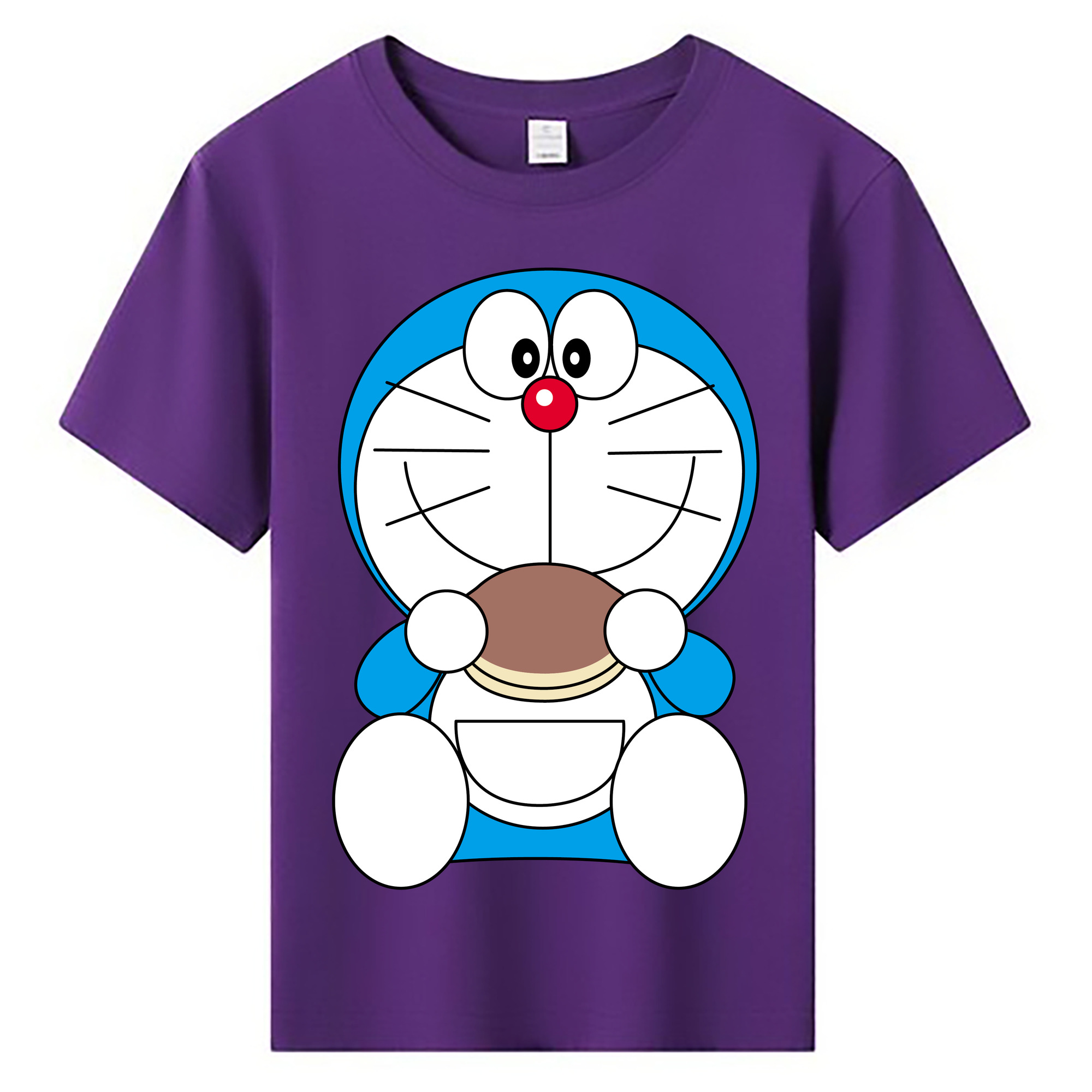 （画像用） ドラえもん Doraemon 綿100％キッズTシャツ（フロントプリント）