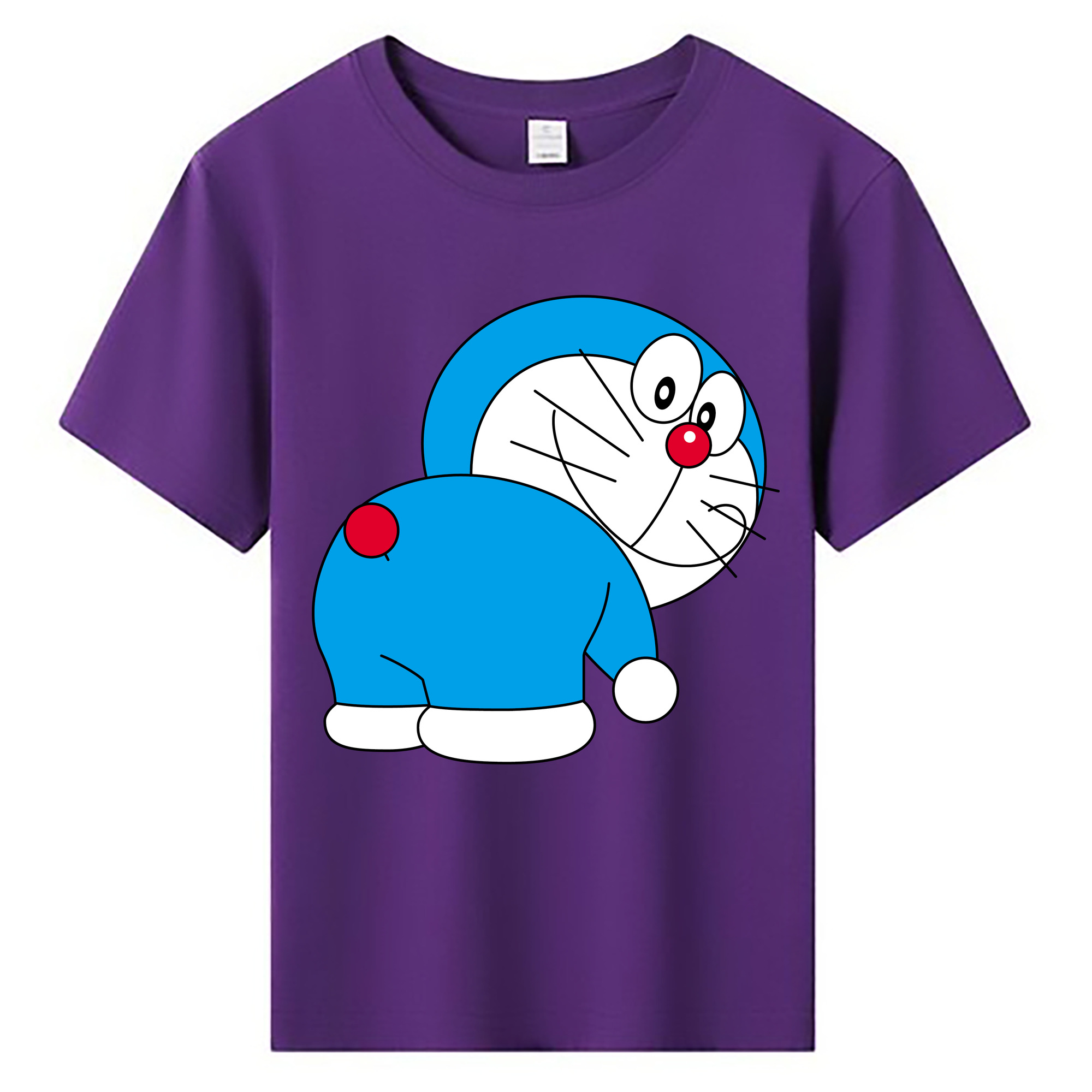 （画像用） ドラえもん Doraemon 綿100％キッズTシャツ（フロントプリント）