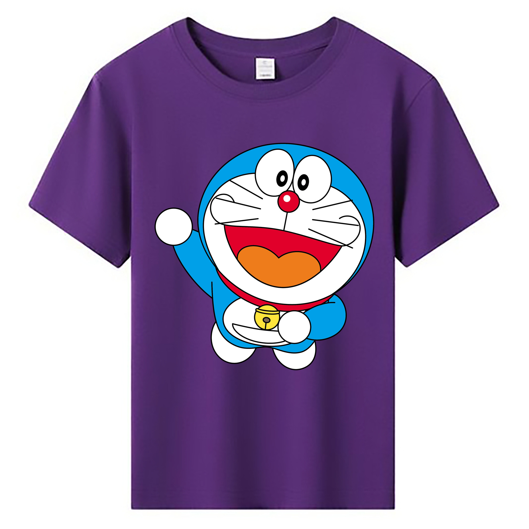 （画像用） ドラえもん Doraemon 綿100％キッズTシャツ（フロントプリント）