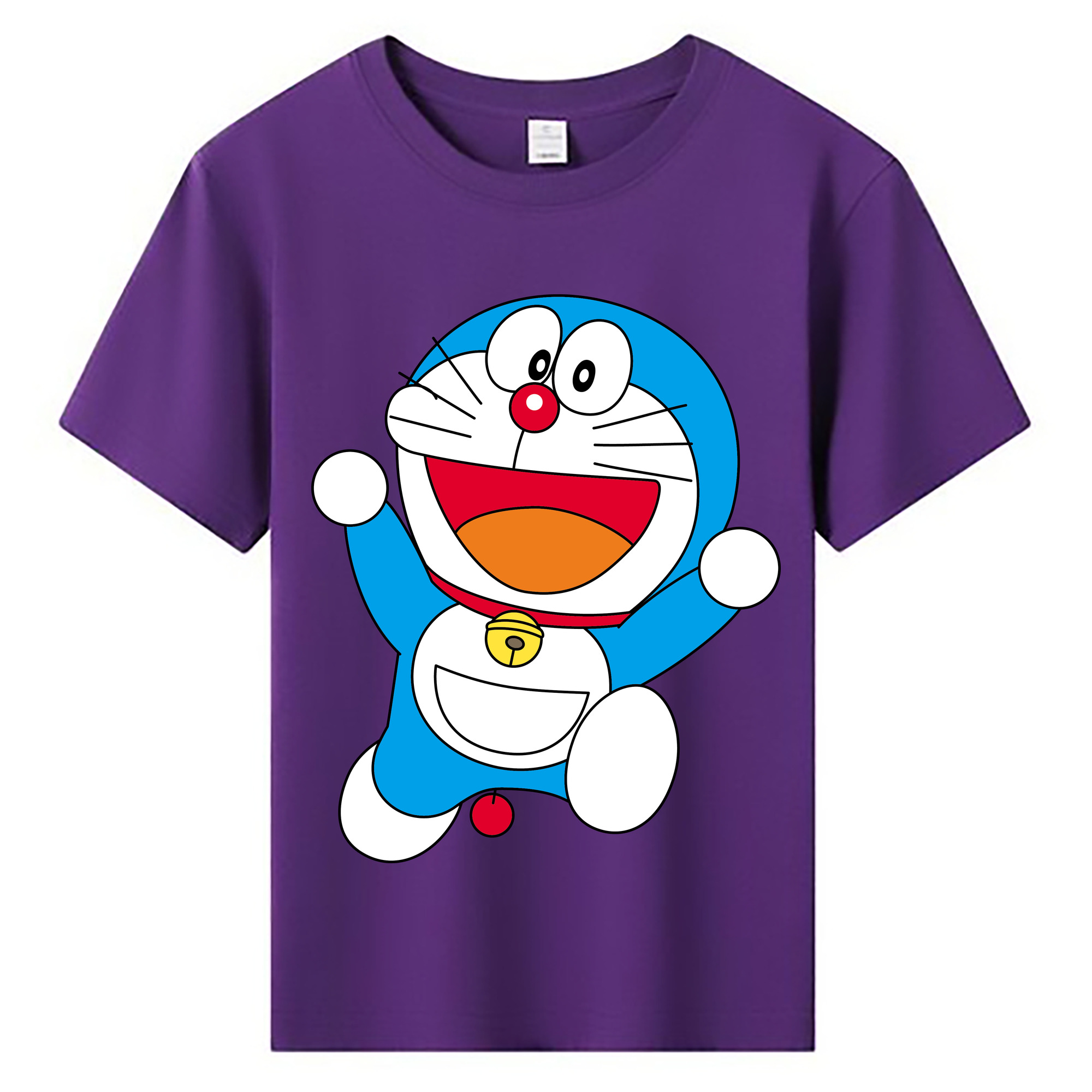 （画像用） ドラえもん Doraemon 綿100％キッズTシャツ（フロントプリント）