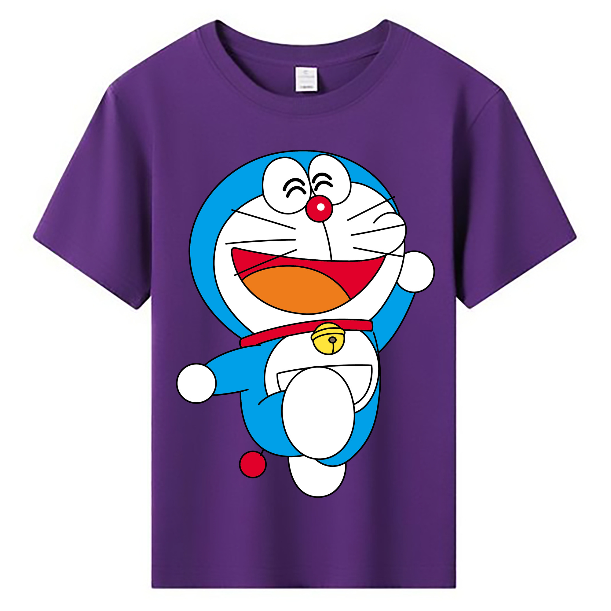 （画像用） ドラえもん Doraemon 綿100％キッズTシャツ（フロントプリント）