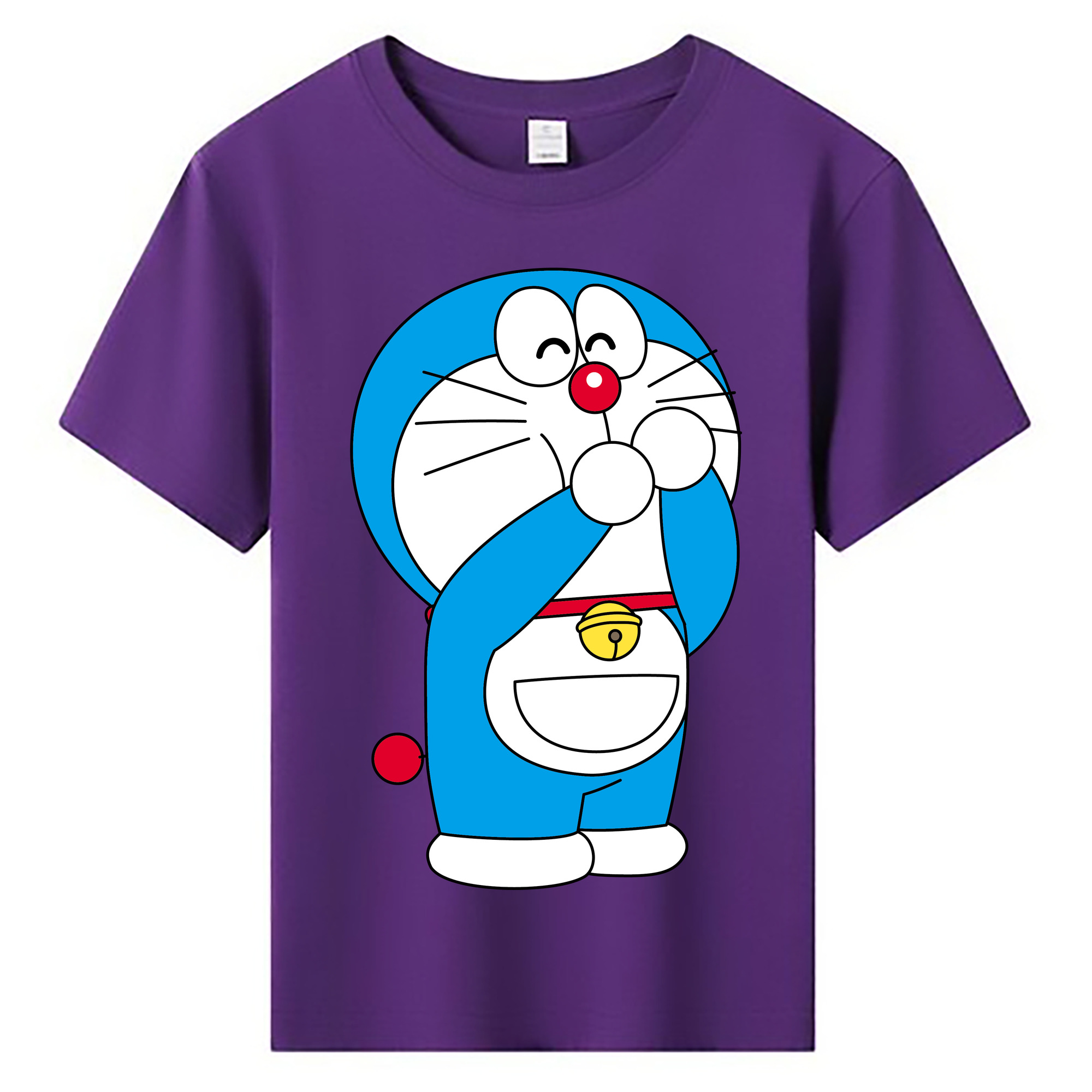 （画像用） ドラえもん Doraemon 綿100％キッズTシャツ（フロントプリント）
