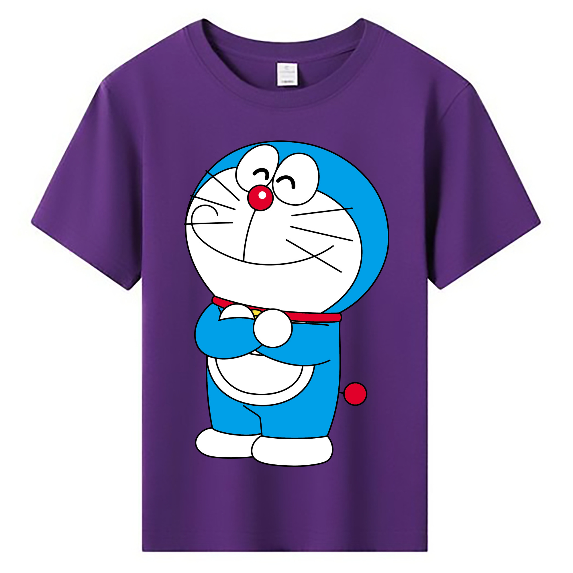 （画像用） ドラえもん Doraemon 綿100％キッズTシャツ（フロントプリント）