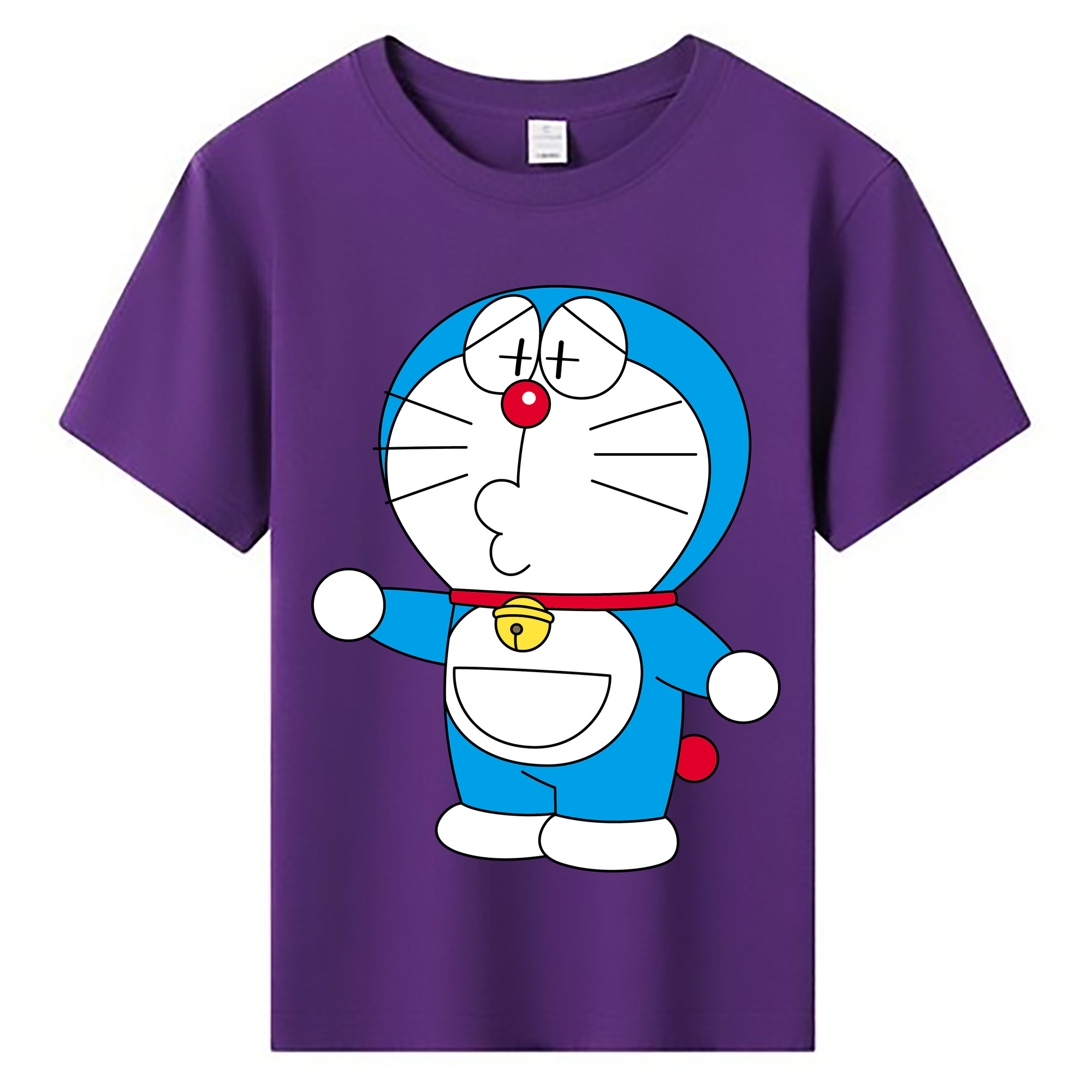 （画像用） ドラえもん Doraemon 綿100％キッズTシャツ（フロントプリント）