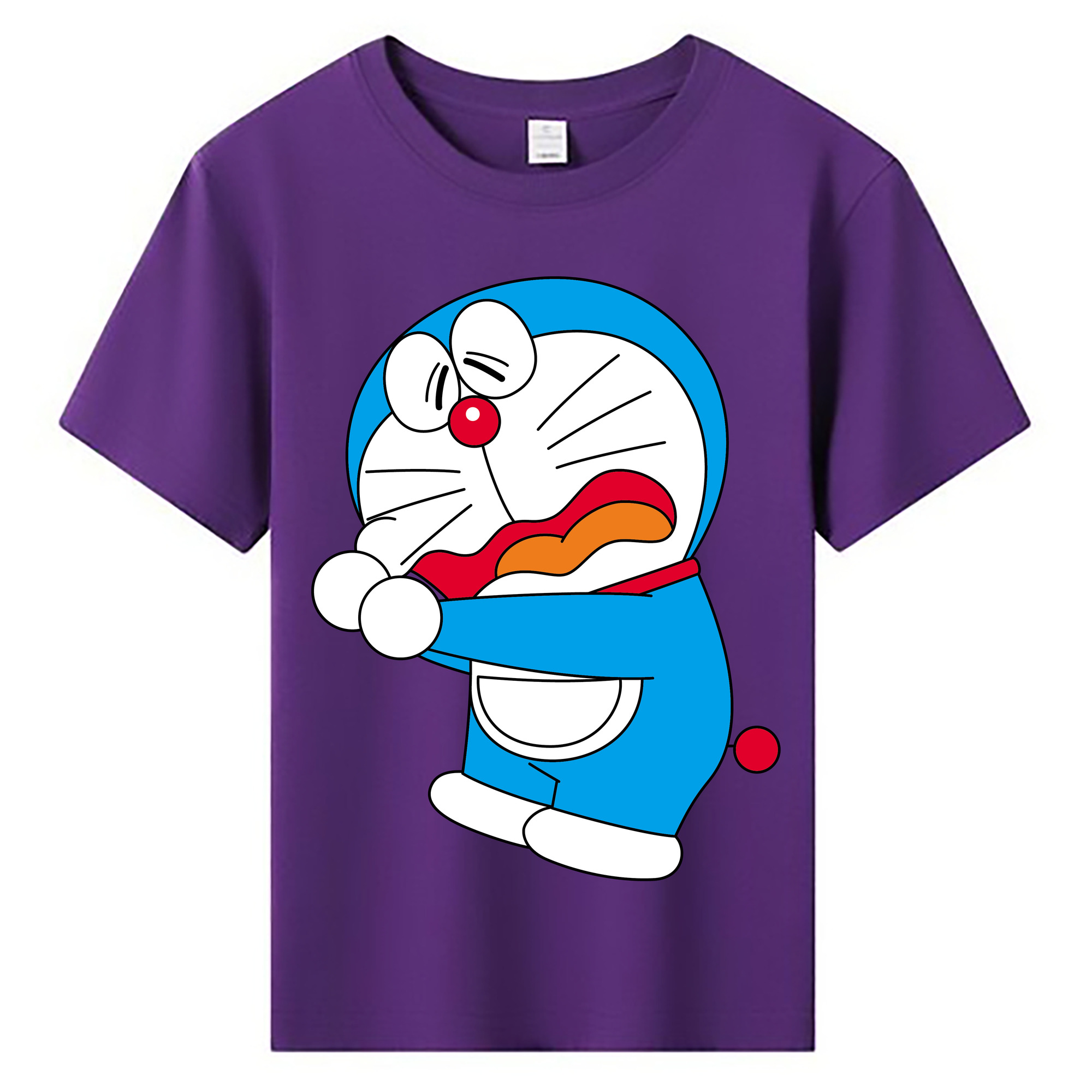 （画像用） ドラえもん Doraemon 綿100％キッズTシャツ（フロントプリント）