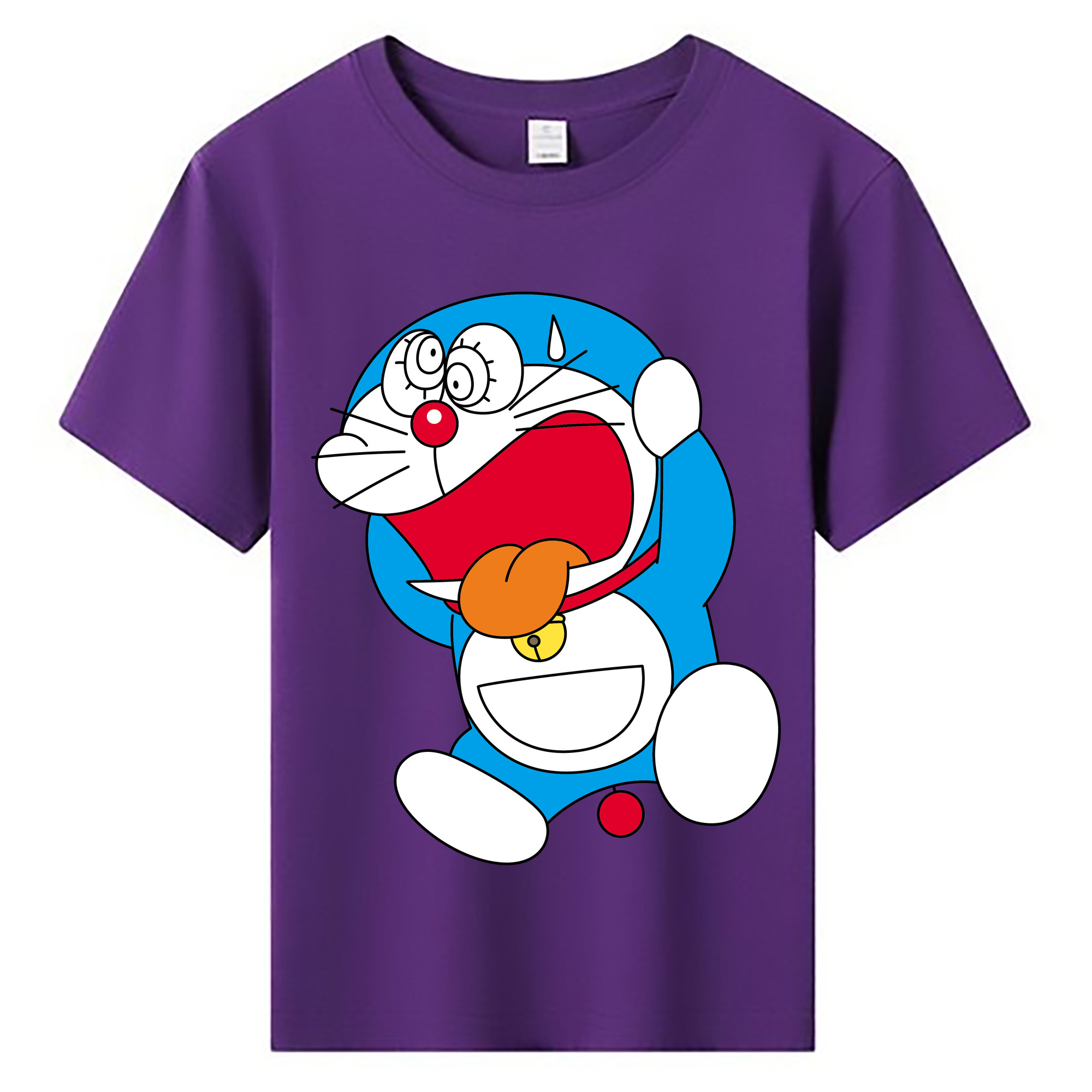 （画像用） ドラえもん Doraemon 綿100％キッズTシャツ（フロントプリント）