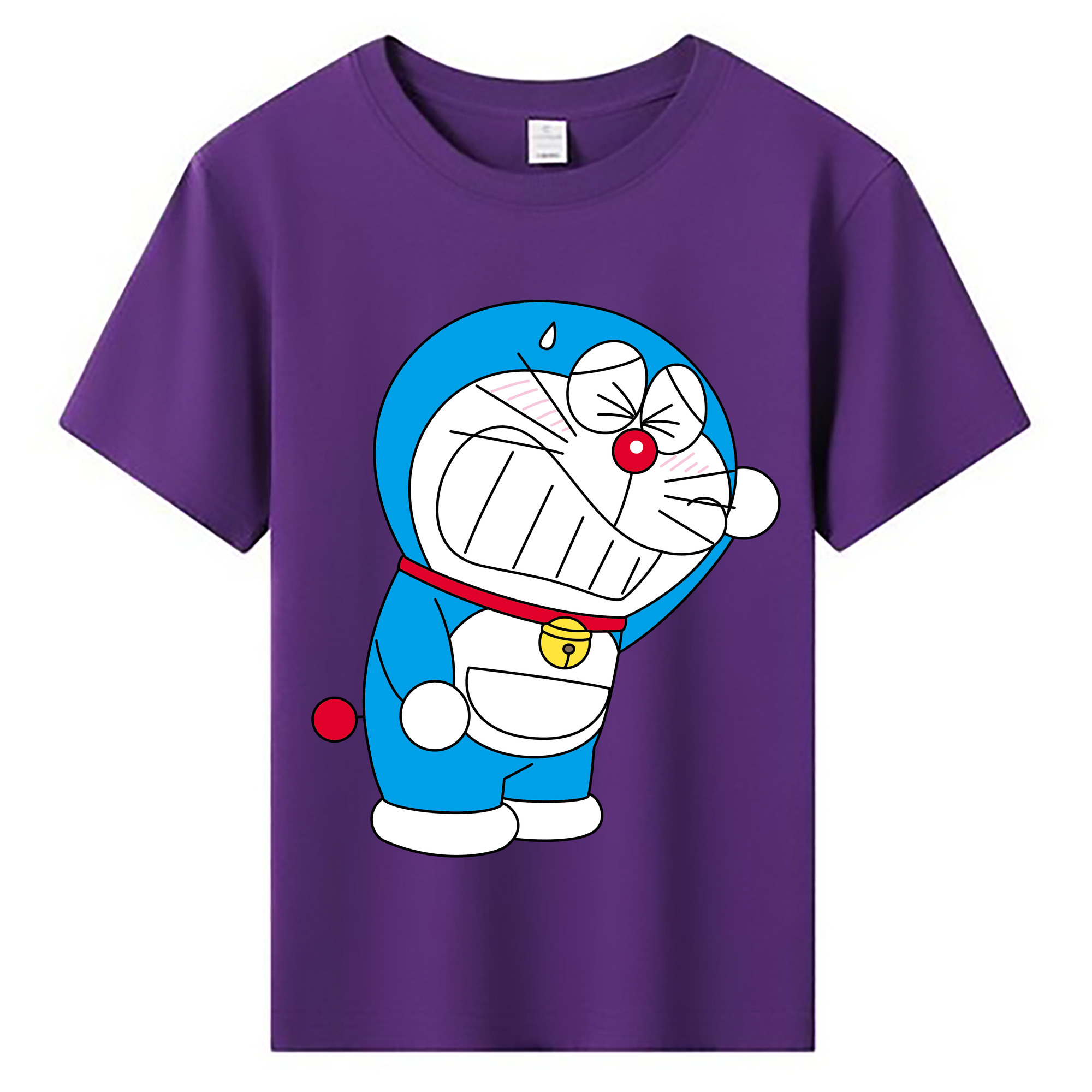 （画像用） ドラえもん Doraemon 綿100％キッズTシャツ（フロントプリント）