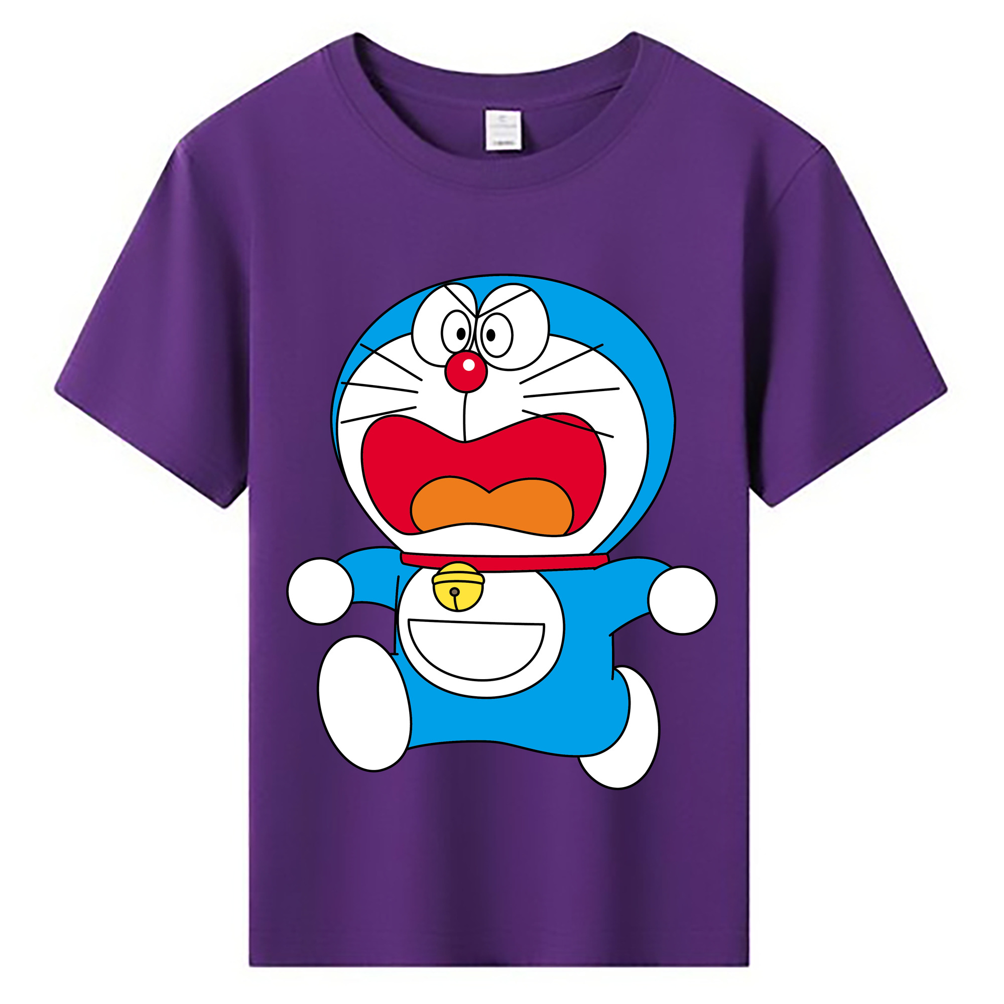 （画像用） ドラえもん Doraemon 綿100％キッズTシャツ（フロントプリント）