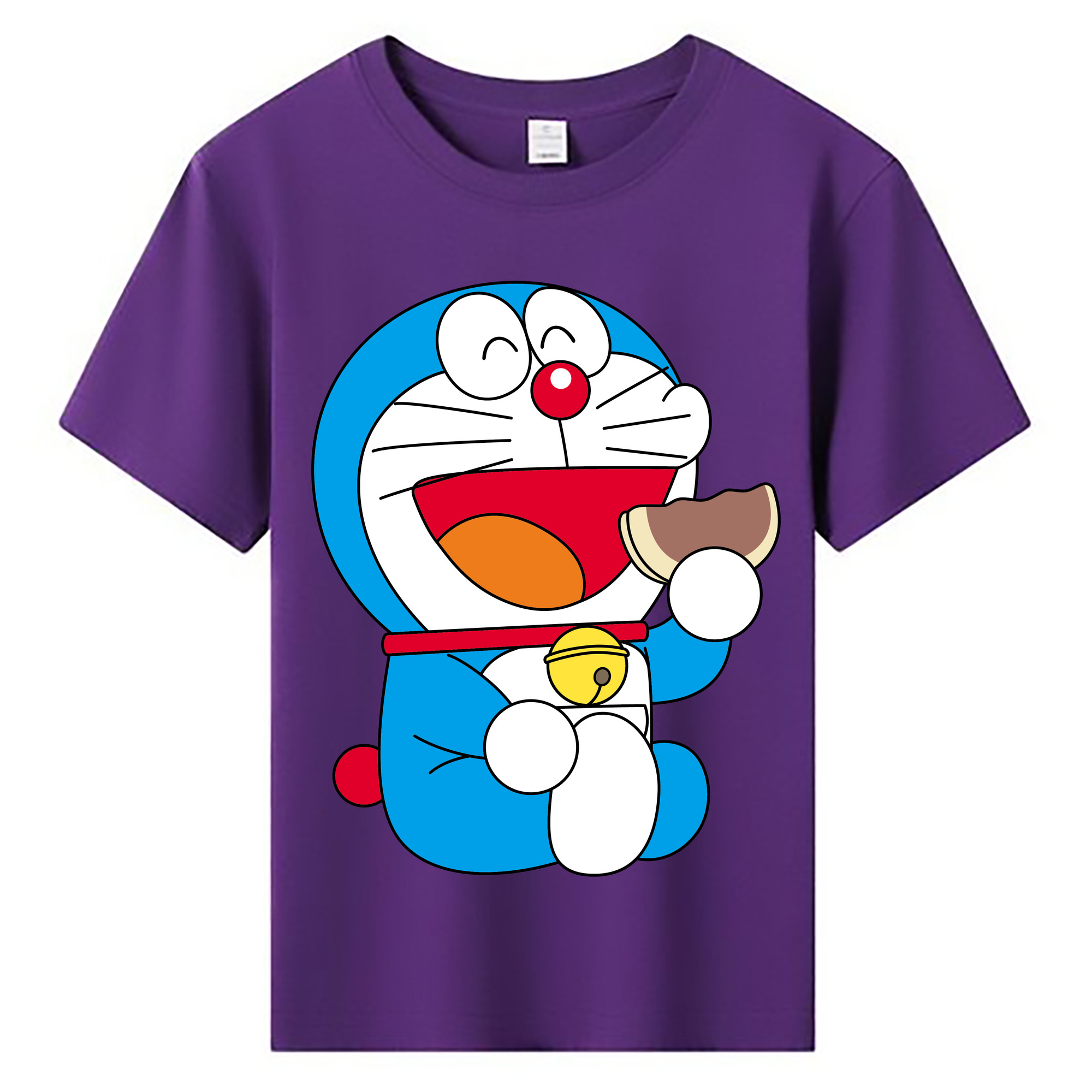 （画像用） ドラえもん Doraemon 綿100％キッズTシャツ（フロントプリント）