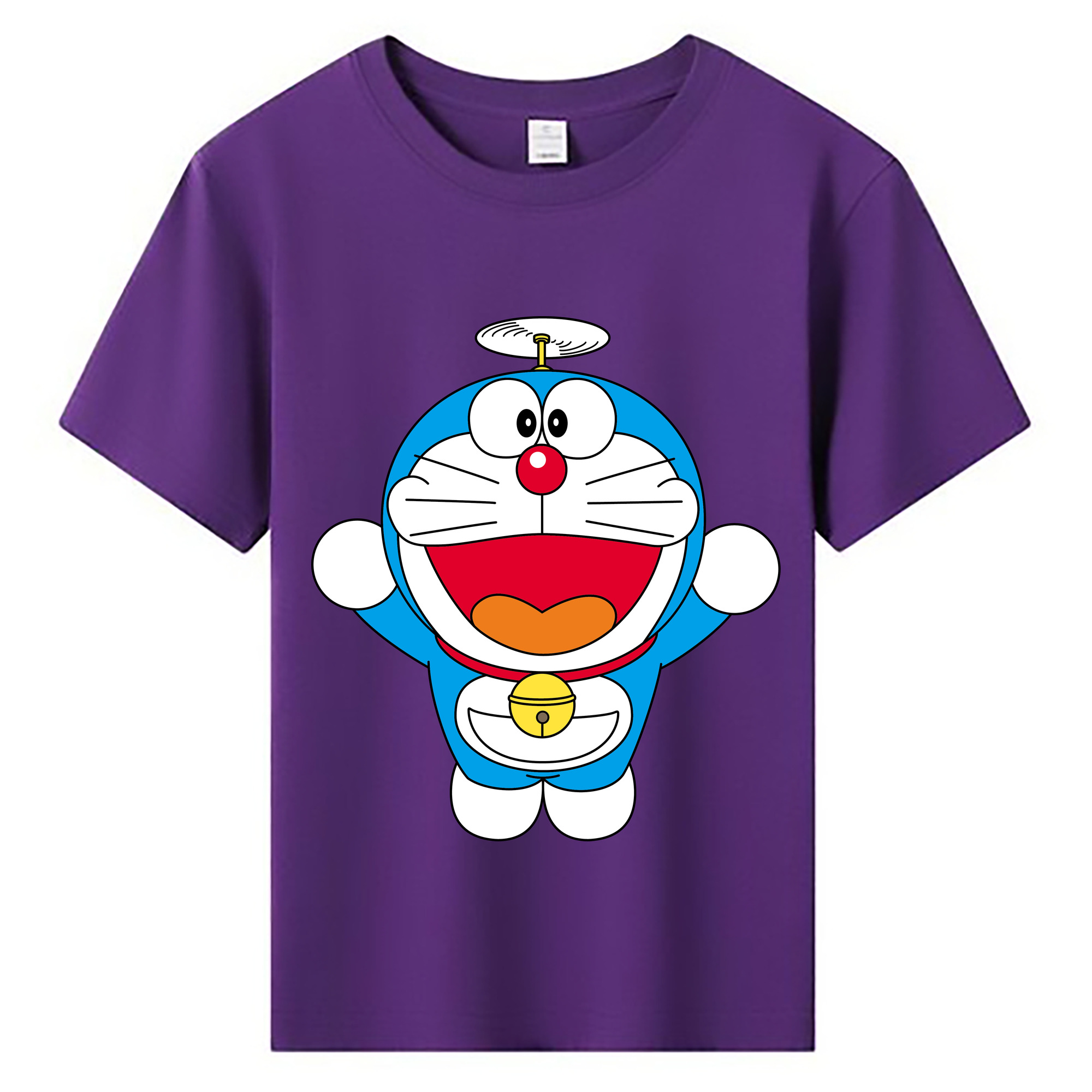 （画像用） ドラえもん Doraemon 綿100％キッズTシャツ（フロントプリント）