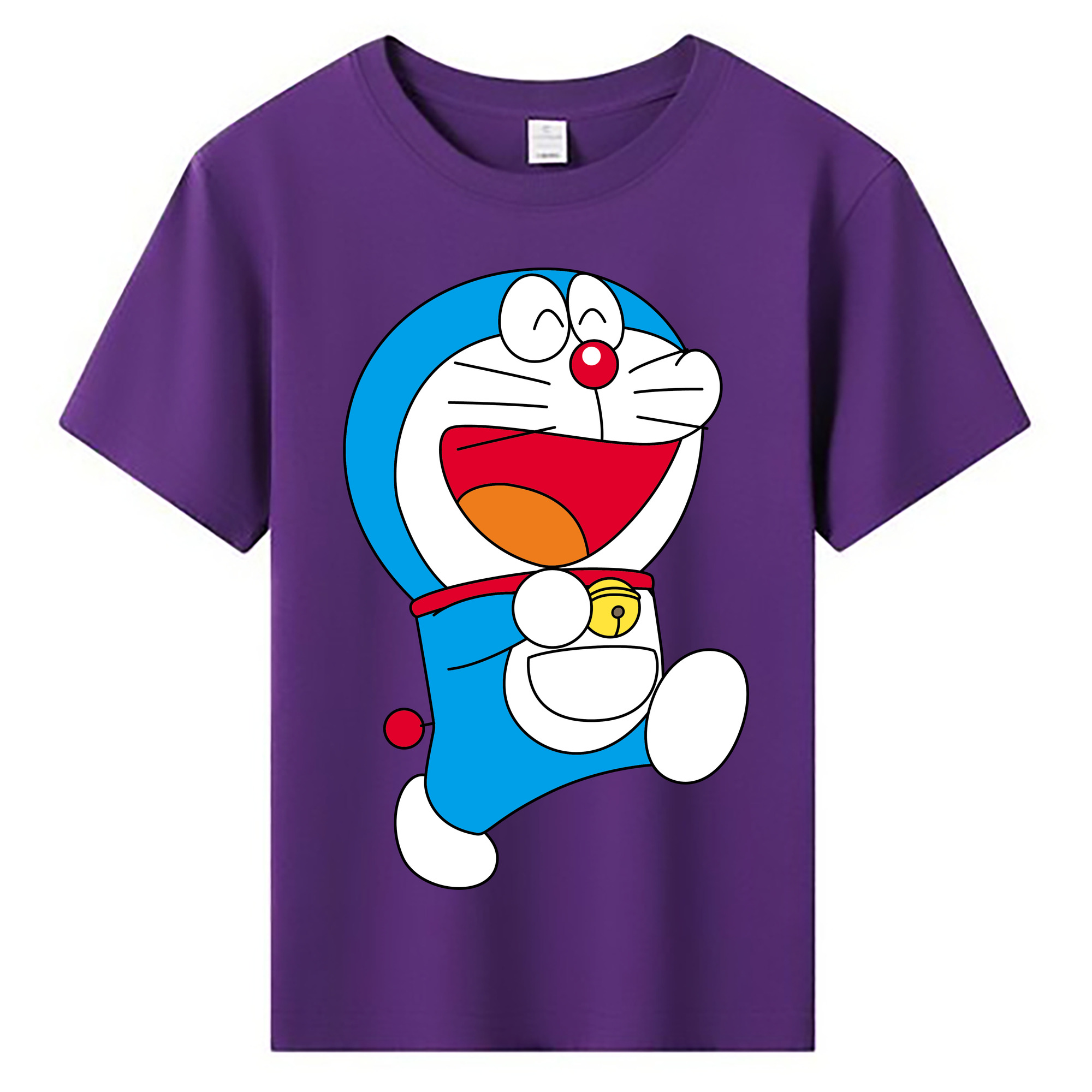 （画像用） ドラえもん Doraemon 綿100％キッズTシャツ（フロントプリント）