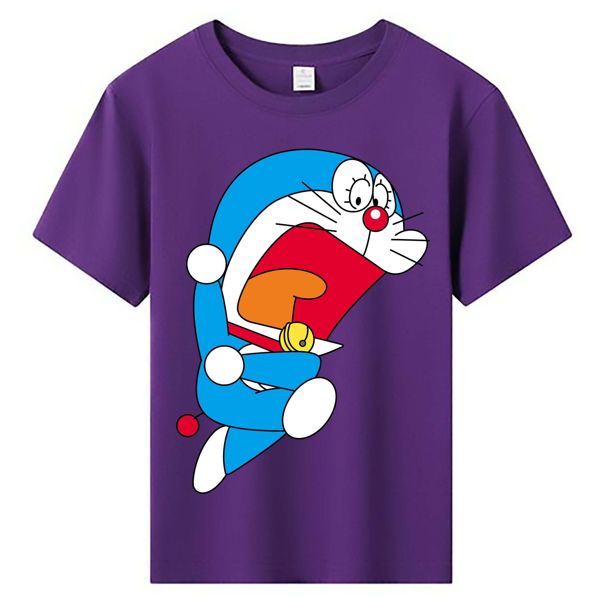 （画像用） ドラえもん Doraemon 綿100％キッズTシャツ（フロントプリント）