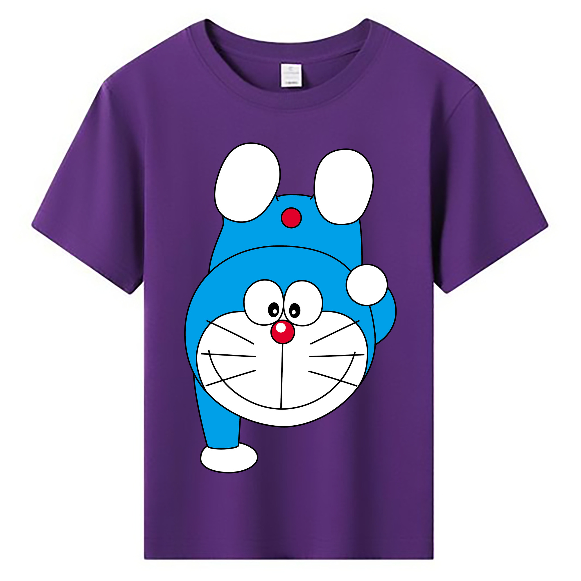（画像用） ドラえもん Doraemon 綿100％キッズTシャツ（フロントプリント）