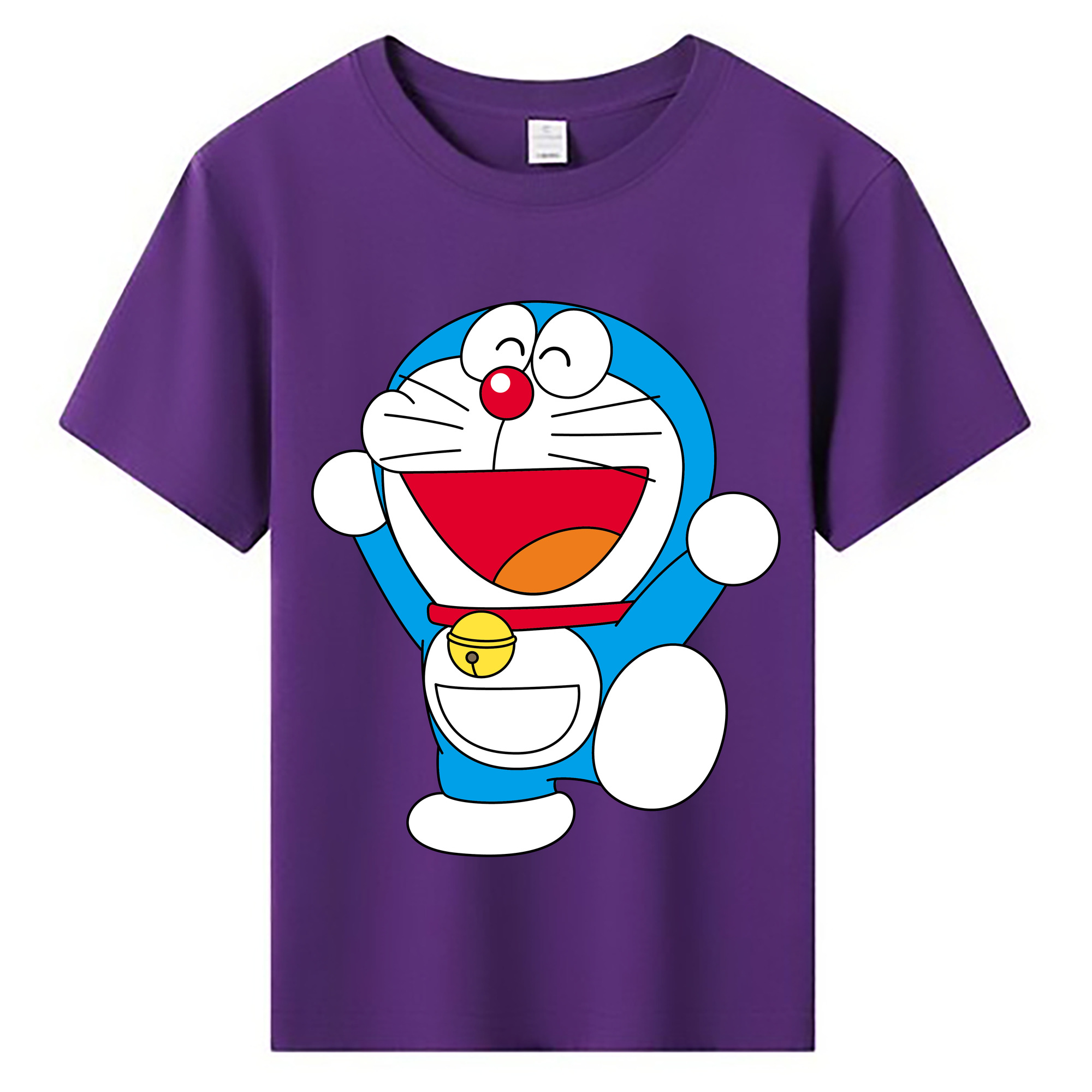 （画像用） ドラえもん Doraemon 綿100％キッズTシャツ（フロントプリント）